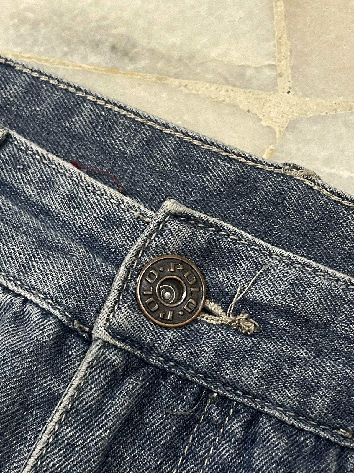 Polo Ralph Lauren POLO Big Classic Embroidered Logo Regular Fit Jeans Size US 34 / EU 50 - 8 Thumbnail