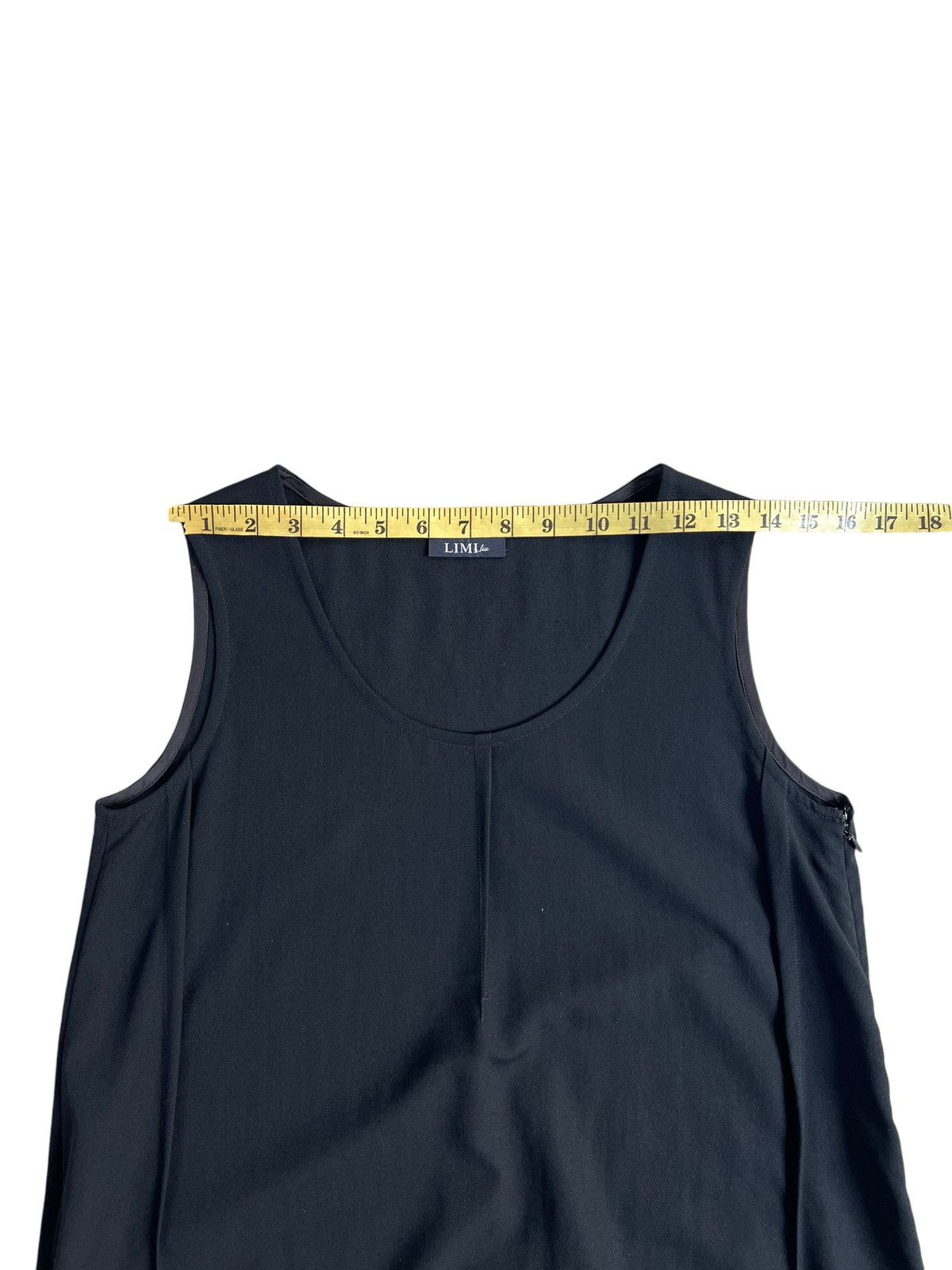 Limi Feu × Yohji Yamamoto Limi Feu Wool Mini Dress Size S / US 4 / IT 40 - 14 Thumbnail