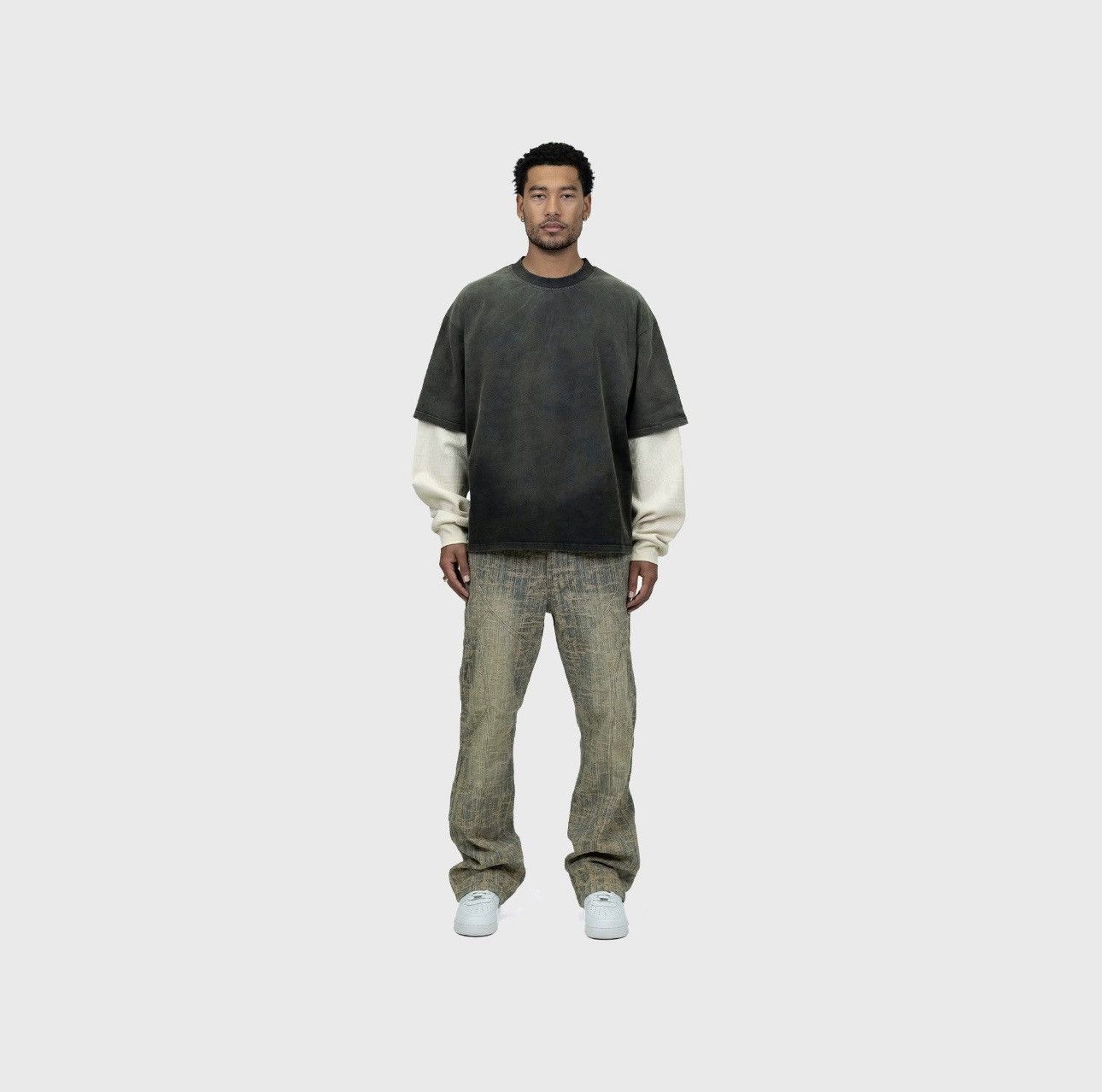 Other Flare Denim - Cream Wash Size US 30 / EU 46 - 1 Thumbnail