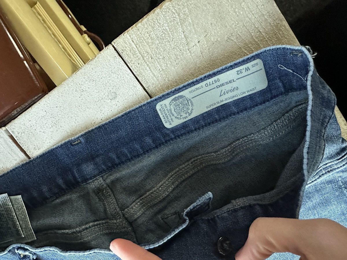 Diesel 🚨 DIESEL IFSIXWASNINE JEANS DENIM RARE Y2K FIT GOTHIC PUNK Size 30" / US 8 / IT 44 - 6 Thumbnail