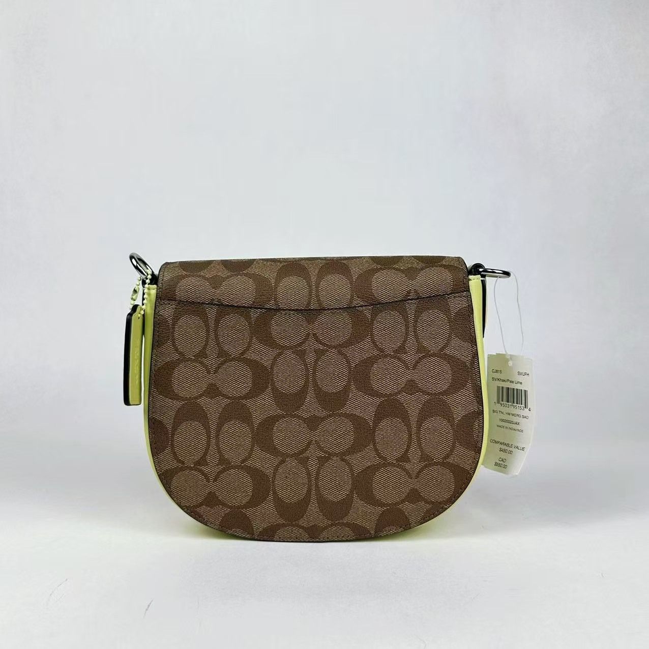 Coach COACH CJ615 Morgan Saddle Bag In Signature Canvas Size ONE SIZE - 11 Thumbnail