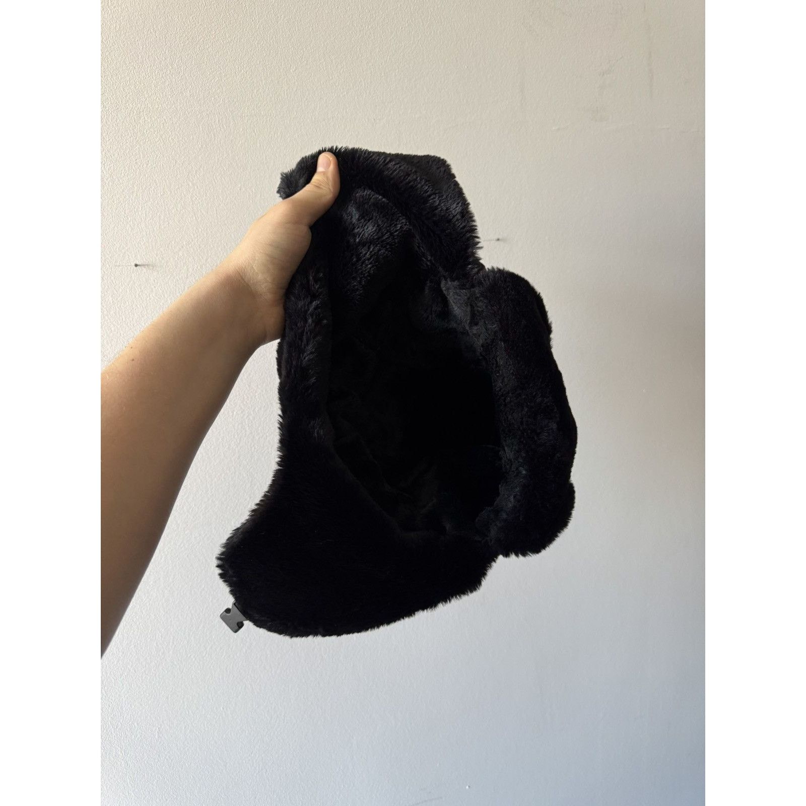 Japanese Brand × Vintage Y2K Faux Fur Ushanka Vintage Fuzzy Warm Trapper Hat+ Size ONE SIZE - 3 Thumbnail