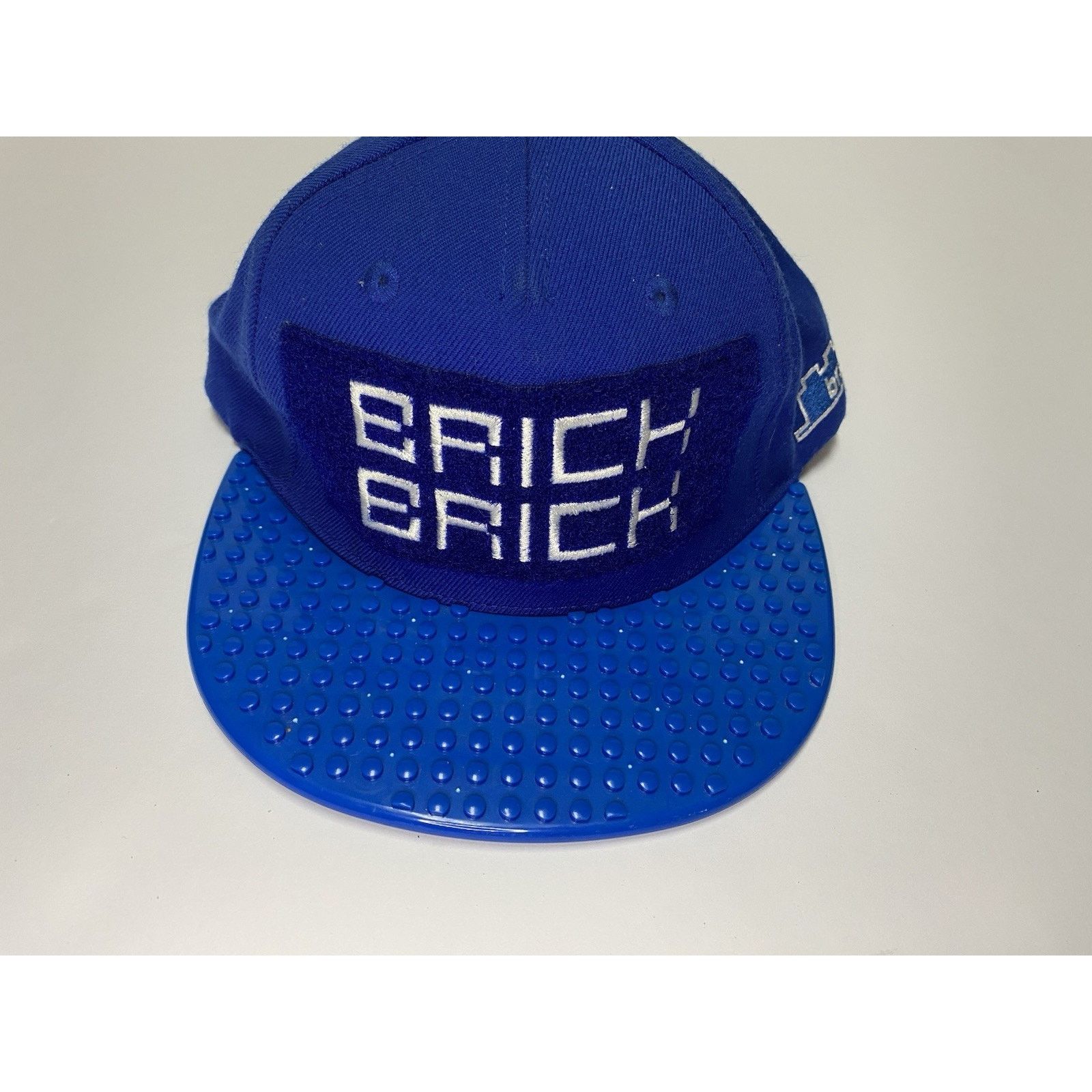 Other Brick Building Block Display Baseball Snap Blue Hat/Cap Size ONE SIZE - 2 Thumbnail