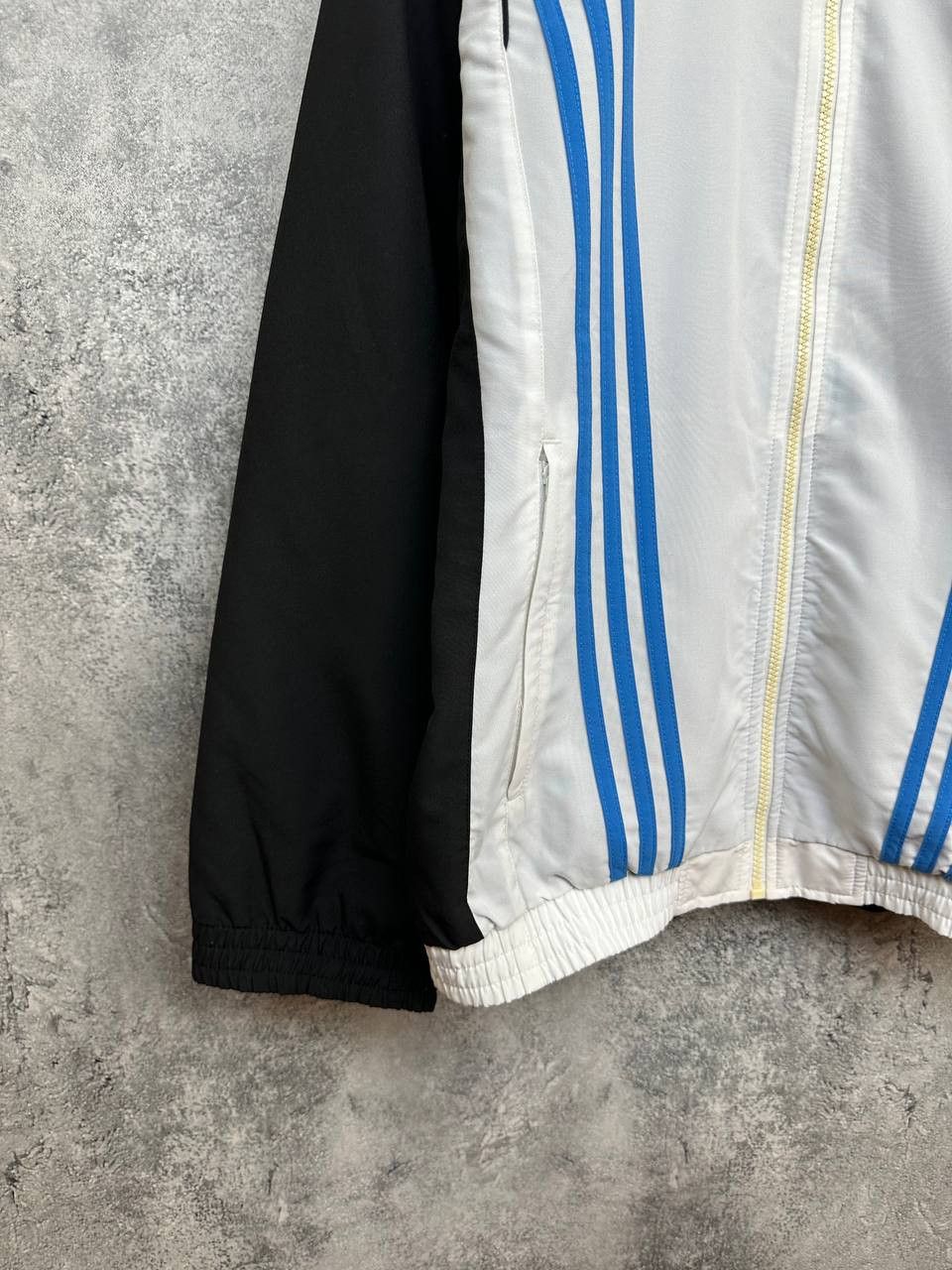 Adidas Adidas Vintage Track Jacket Windbreaker 3-Stripes Y2k Style Size US S / EU 44-46 / 1 - 6 Thumbnail