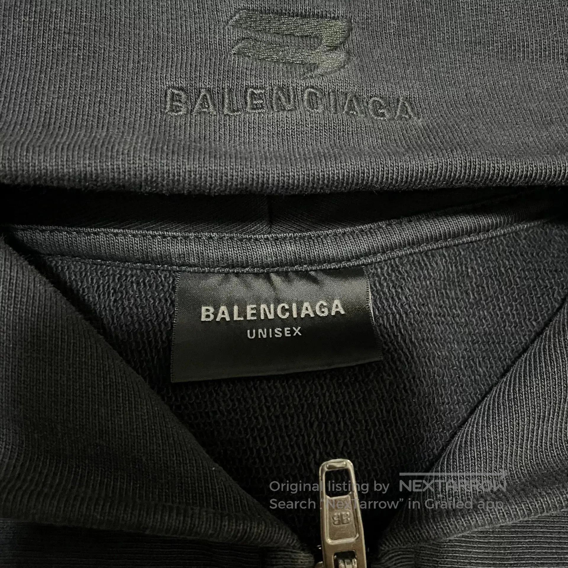 Balenciaga balenciaga logo hoodie in size medium. Size US M / EU 48-50 / 2 - 3 Thumbnail