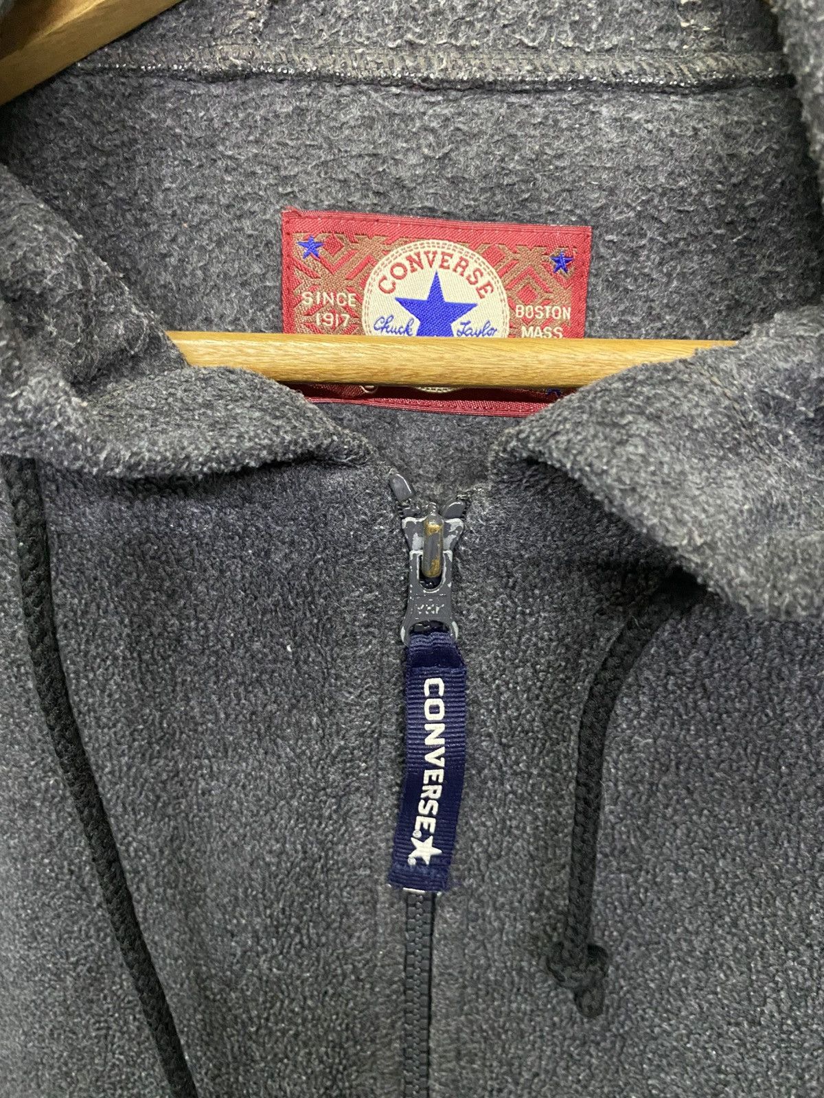 Converse Converse Hoodie Fleece Sweater Embroidery On Back Size US L / EU 52-54 / 3 - 8 Thumbnail