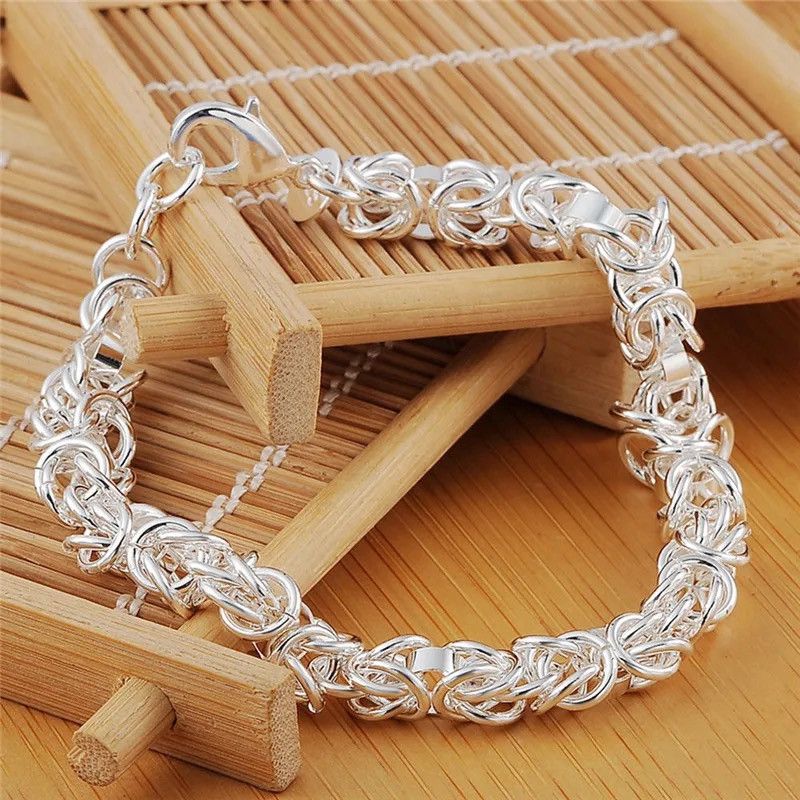 Jewelry Silver Cute Chain Bracelet Size ONE SIZE - 1 Thumbnail