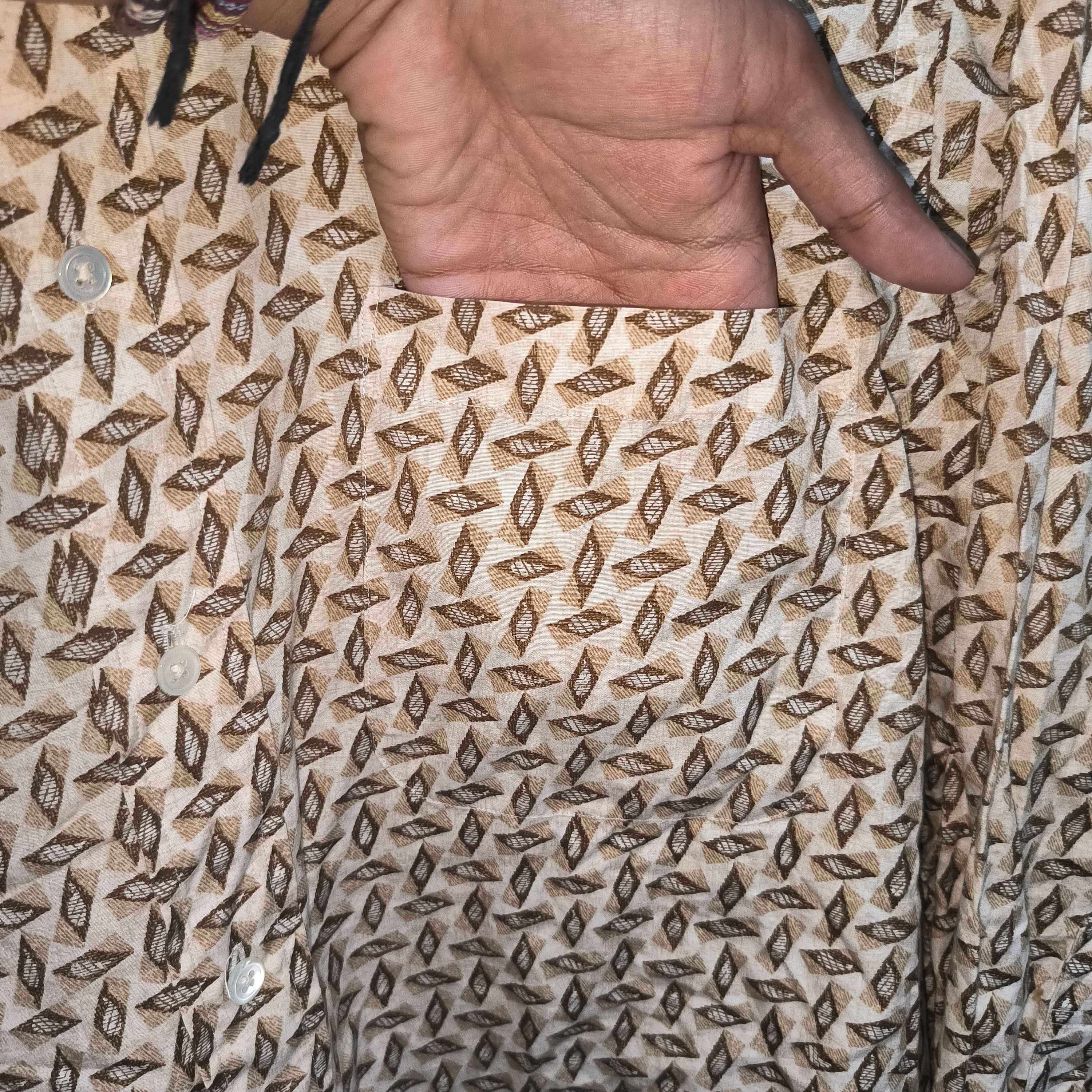 Aquascutum × Vintage Vintage Aquascutum Pattern Shirts Size US L / EU 52-54 / 3 - 2 Thumbnail