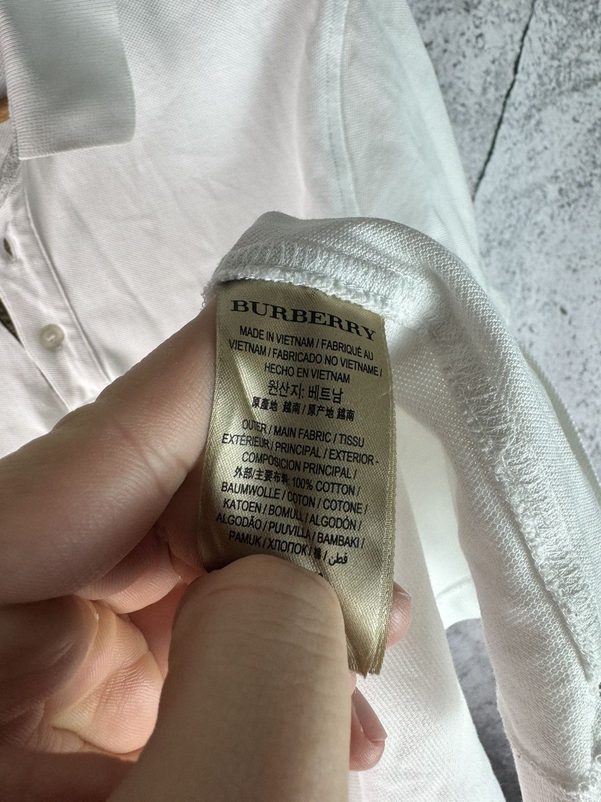 Burberry Burberry nova check vintage polo buttons shirt Size US XL / EU 56 / 4 - 5 Thumbnail