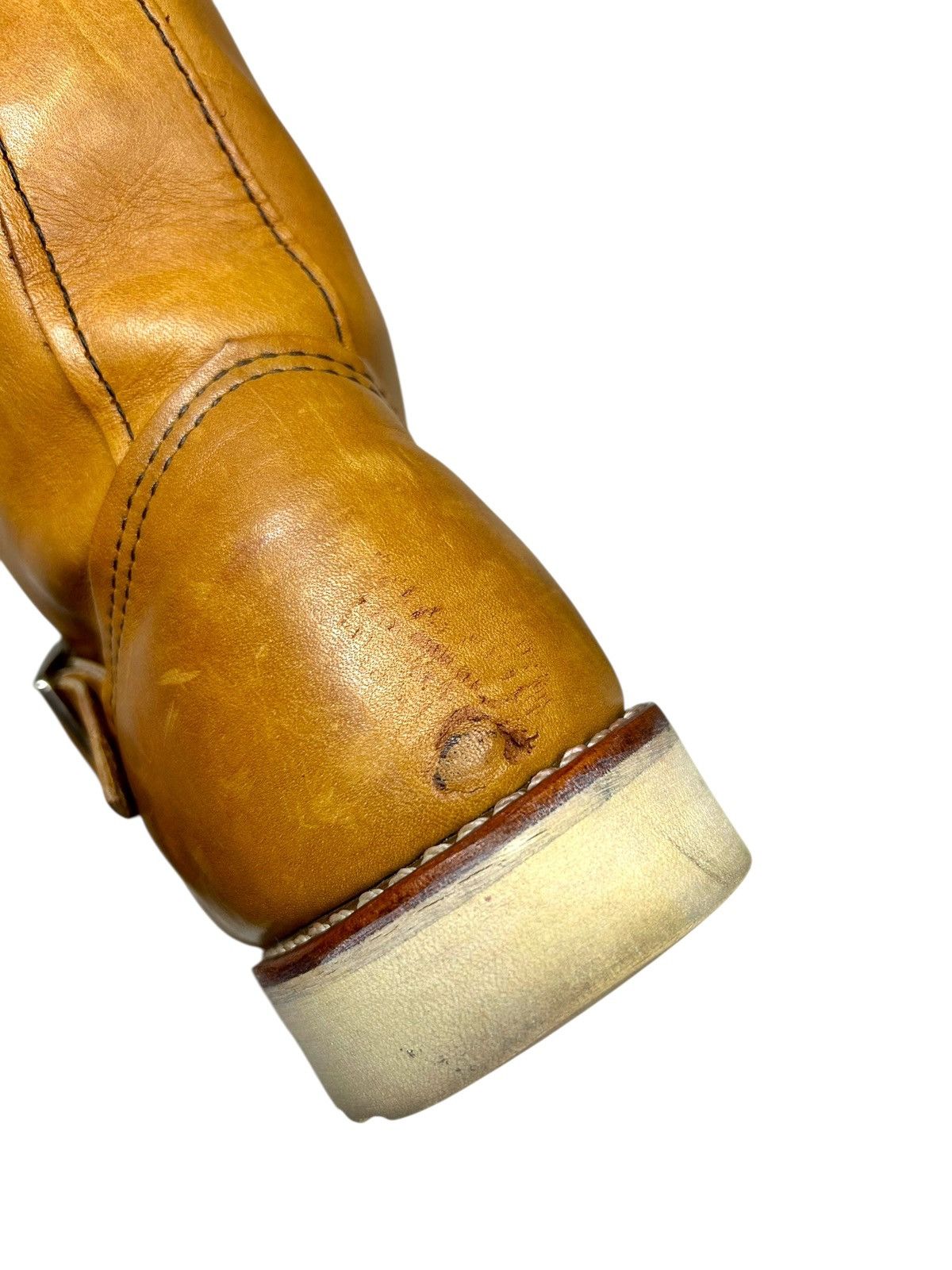 Red Wing Rare USA Vintage Red Wing 9027 Engineer Boot Driftwood Size US 9.5 / IT 39.5 - 6 Thumbnail