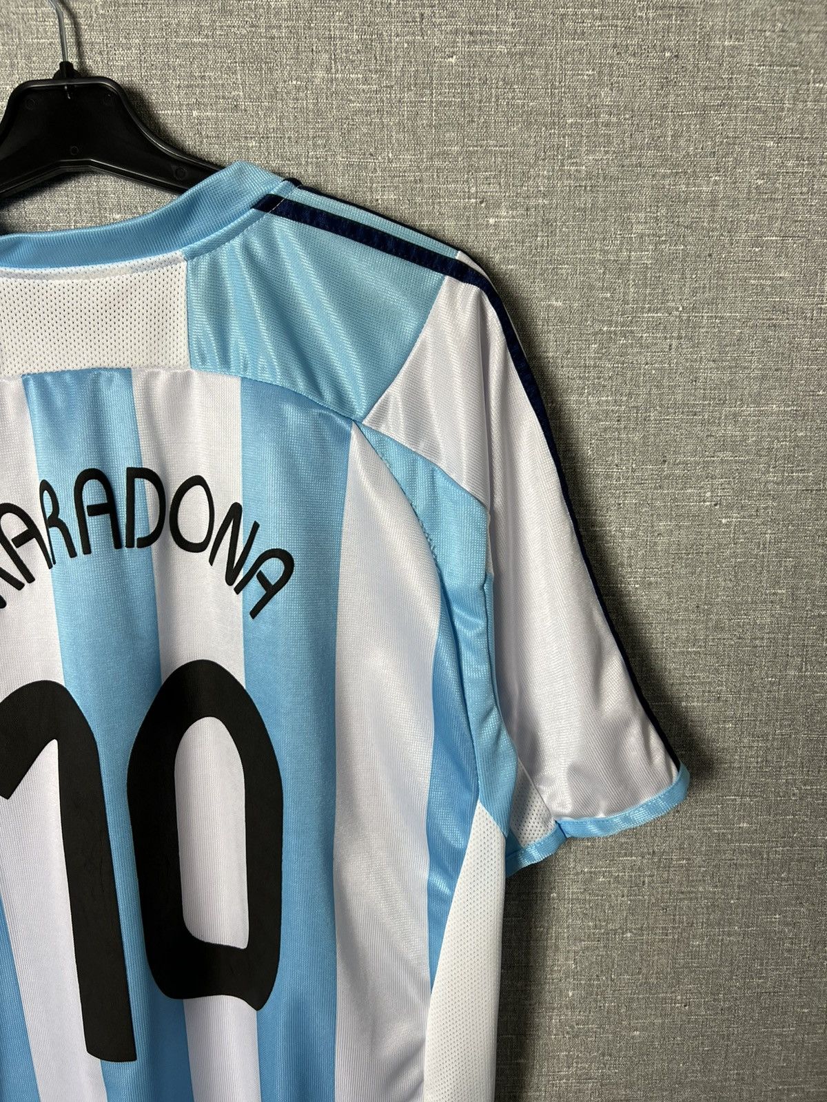 Vintage 🇦🇷 Argentina Logo Football Retro Jersey #10 Diego Maradona Size US L / EU 52-54 / 3 - 17 Thumbnail