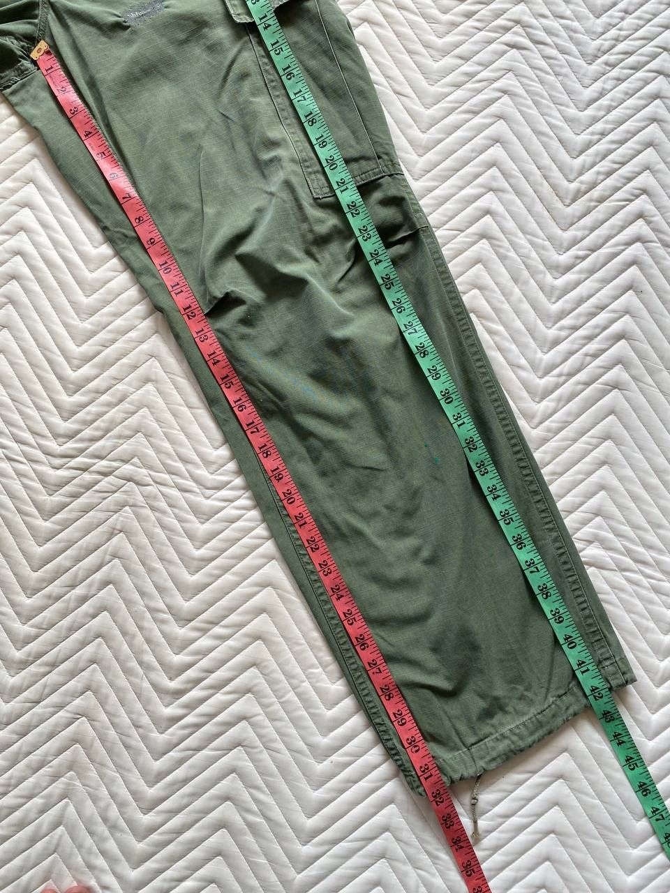 Vintage Issue vintage 1969 us army popline ripstop trouser army Size US 31 - 4 Thumbnail