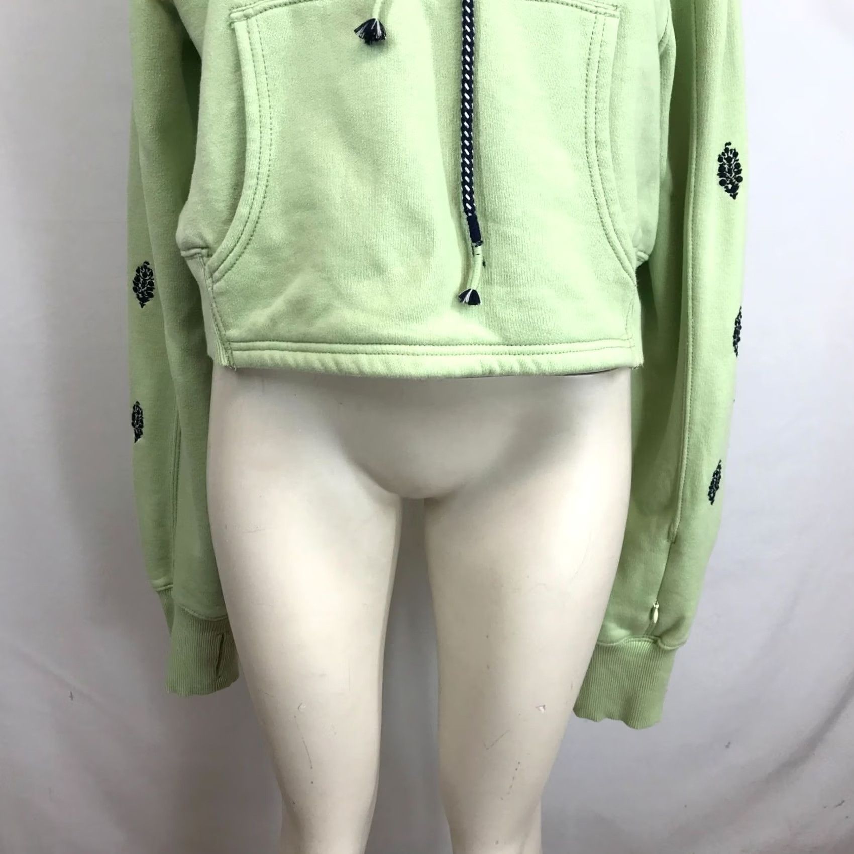 Vintage FREE MOVEMENT Sweatshirt Hooded Green Cotton Blend Women's XL RUN OUT Size XL / US 12-14 / IT 48-50 - 4 Thumbnail