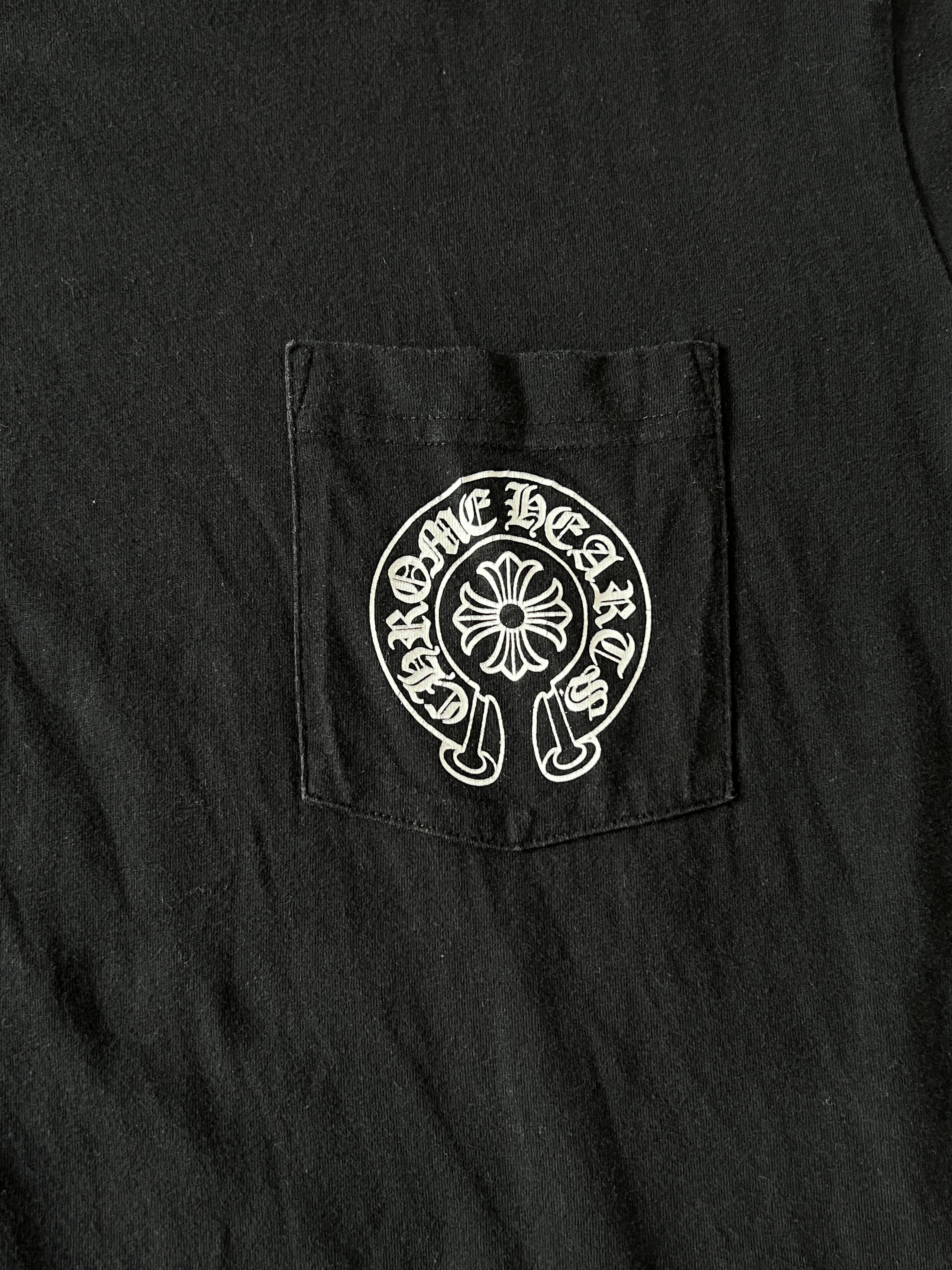 Chrome Hearts Chrome Hearts London Horseshoe Tee Black Large Size US L / EU 52-54 / 3 - 3 Thumbnail