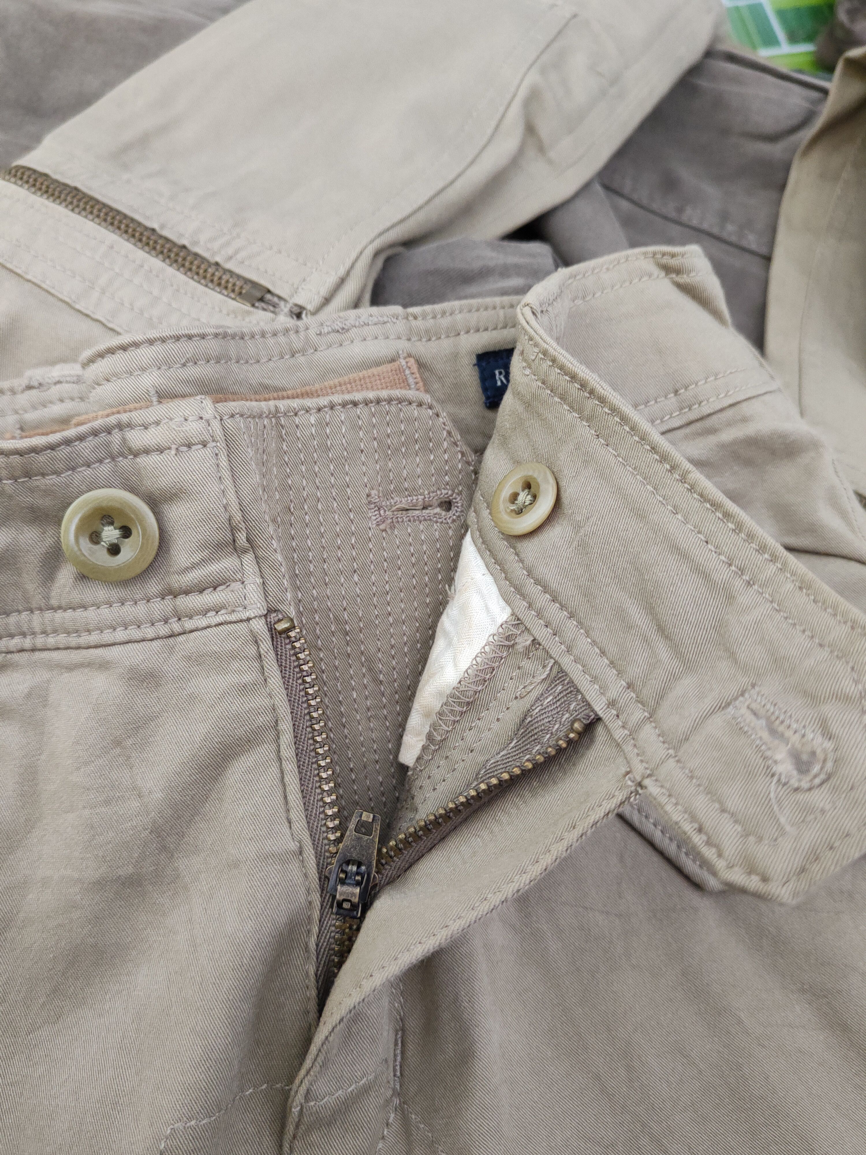 Ralph Lauren DLL Ralph Lauren Beige Multipocket Tactical Cargo Pants #189 Size 26" / US 2 / IT 38 - 15 Thumbnail
