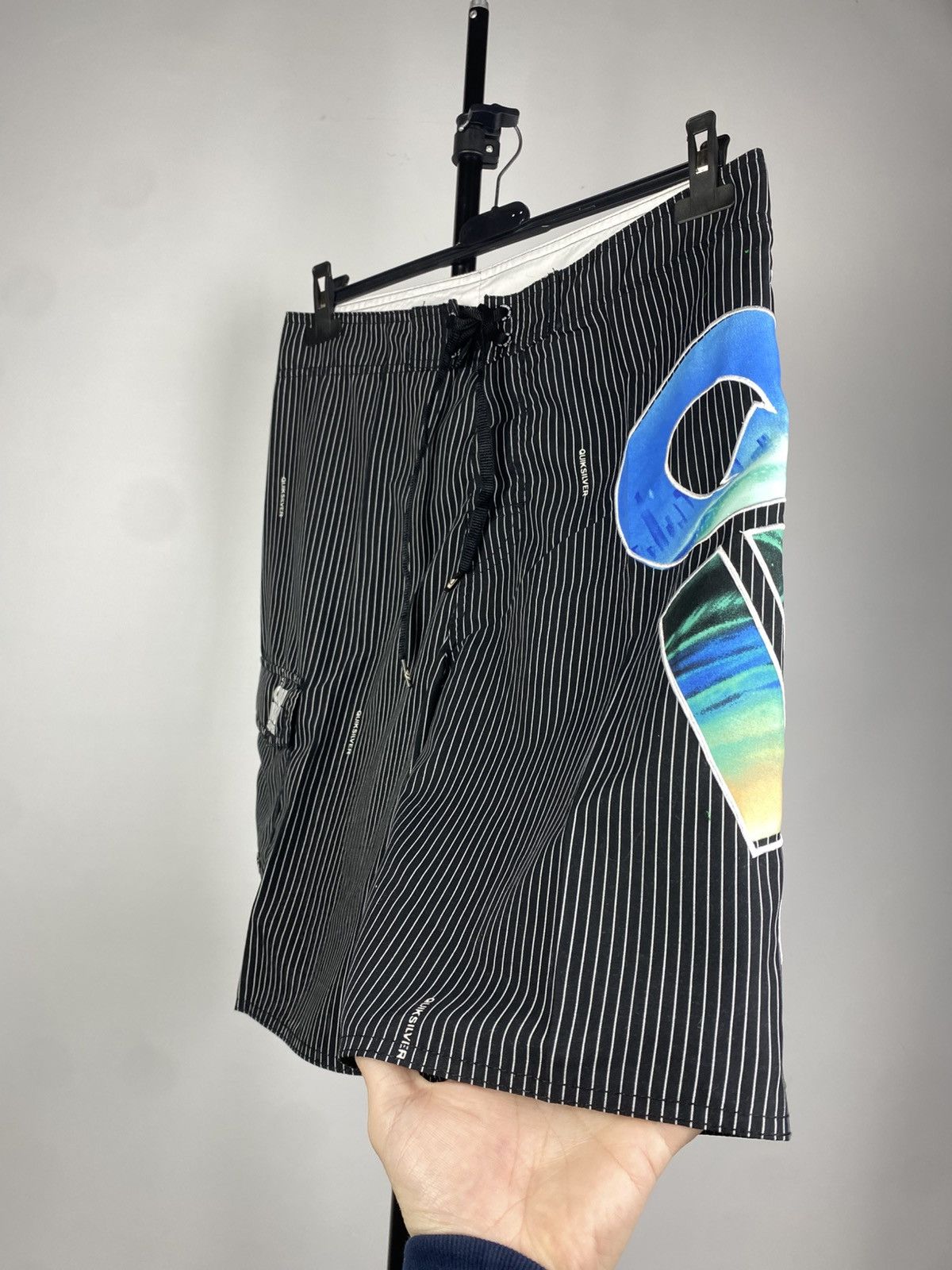 Quiksilver × Vintage Vintage Quicksilver OVER PRINT Japanese Surf style Shorts Size US 32 / EU 48 - 2 Thumbnail