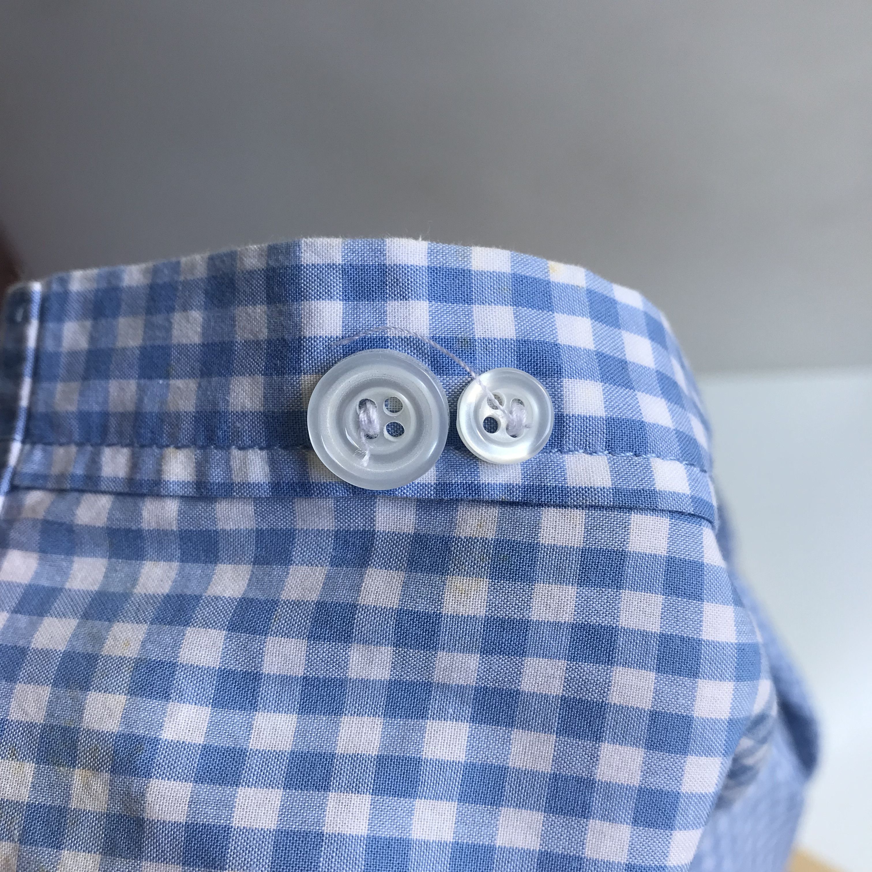 Other UK × Vintage Alfie Dandy Skinheads shirt Blue Gingham Trimfit button down Size US M / EU 48-50 / 2 - 7 Thumbnail