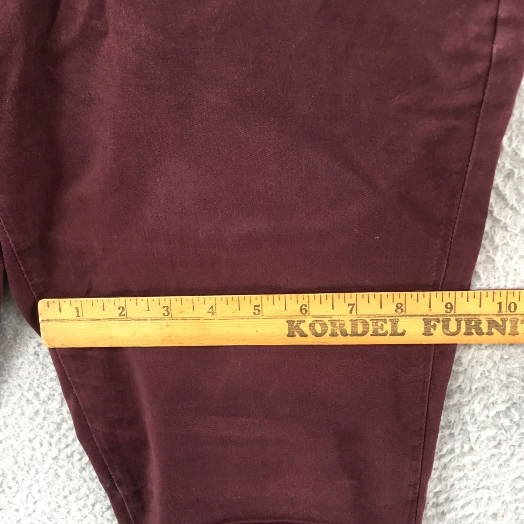 Banana Republic Banana Republic Pants Mens 30 Purple Fulton Skinny Chino 30x32 actual 32x30 Zip Size US 30 / EU 46 - 6 Thumbnail
