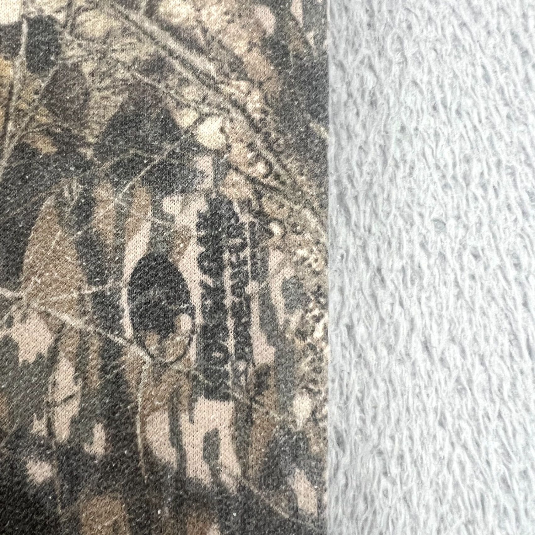Vintage VINTAGE Mossy Oak Camo Classics Sweatpants Drawstring L Men's Green 34-38 Pockets Elastic Waist Outdoor Hunting 29" Inseam Size US 33 - 2 Thumbnail