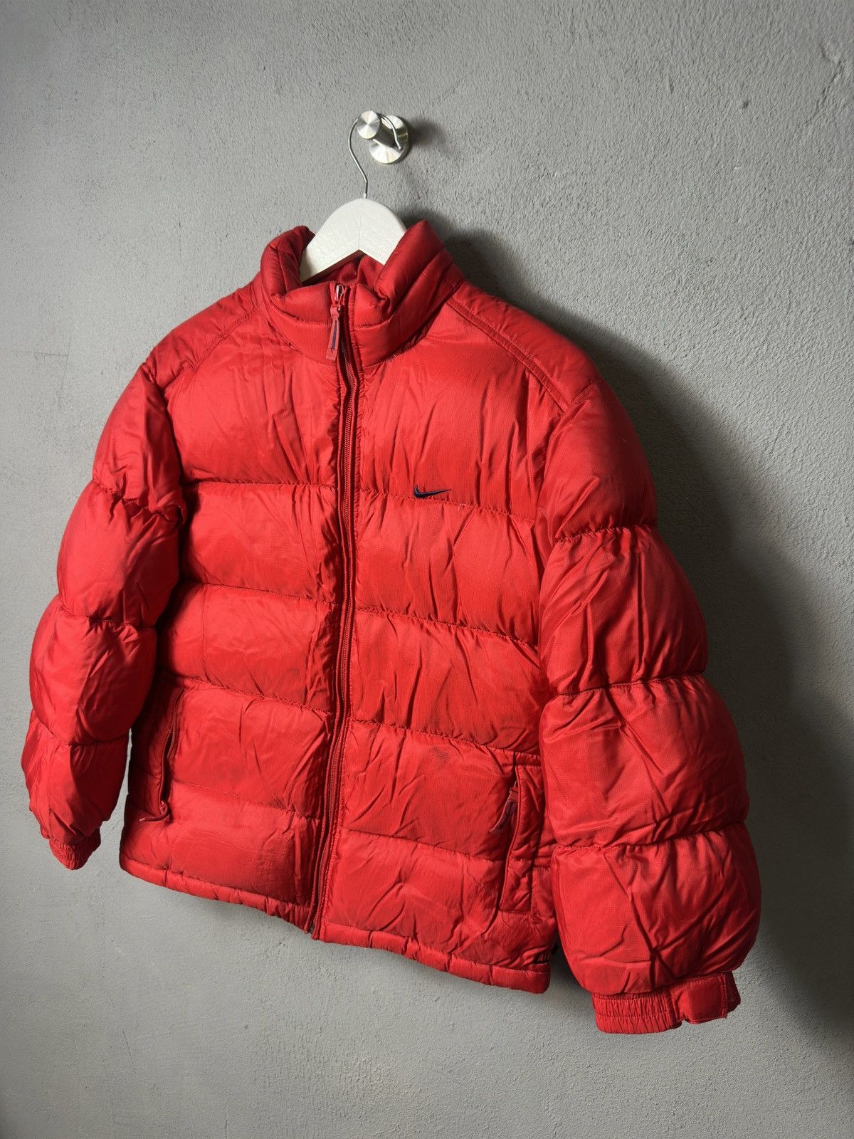 Nike × Vintage Nike Vintage Puffer Jacket Y2K Size US XXS / EU 40 - 2 Thumbnail