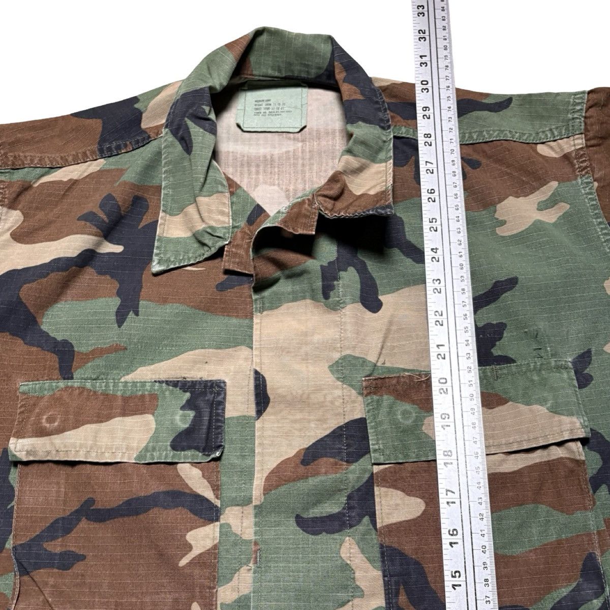 Other Vintage USGI Jacket Mens M Long Woodland Camo Ripstop BDU Size US M / EU 48-50 / 2 - 5 Thumbnail