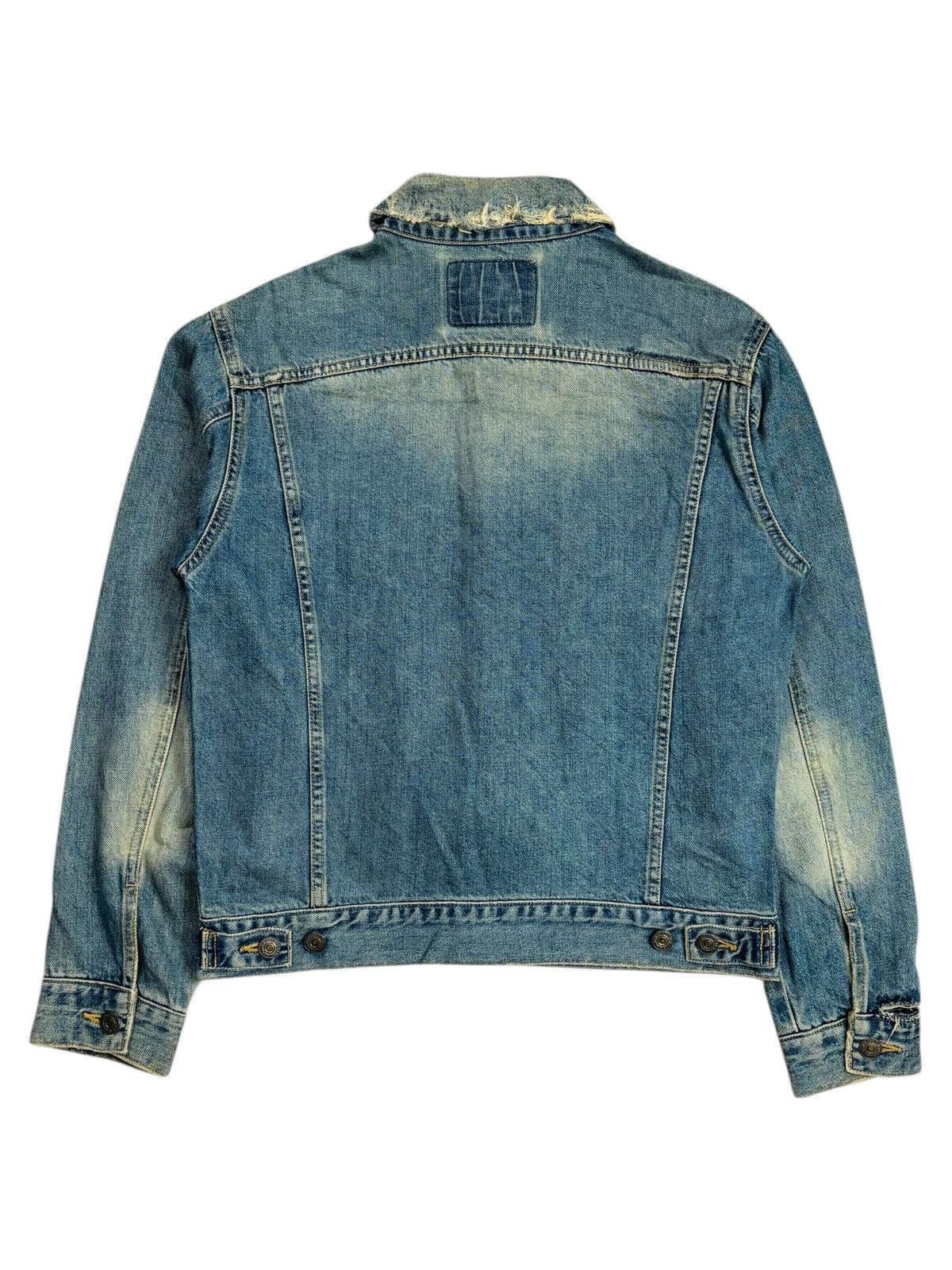 GOA 2000s Japanese Mud Wash Denim Jacket Size US M / EU 48-50 / 2 - 2 Thumbnail