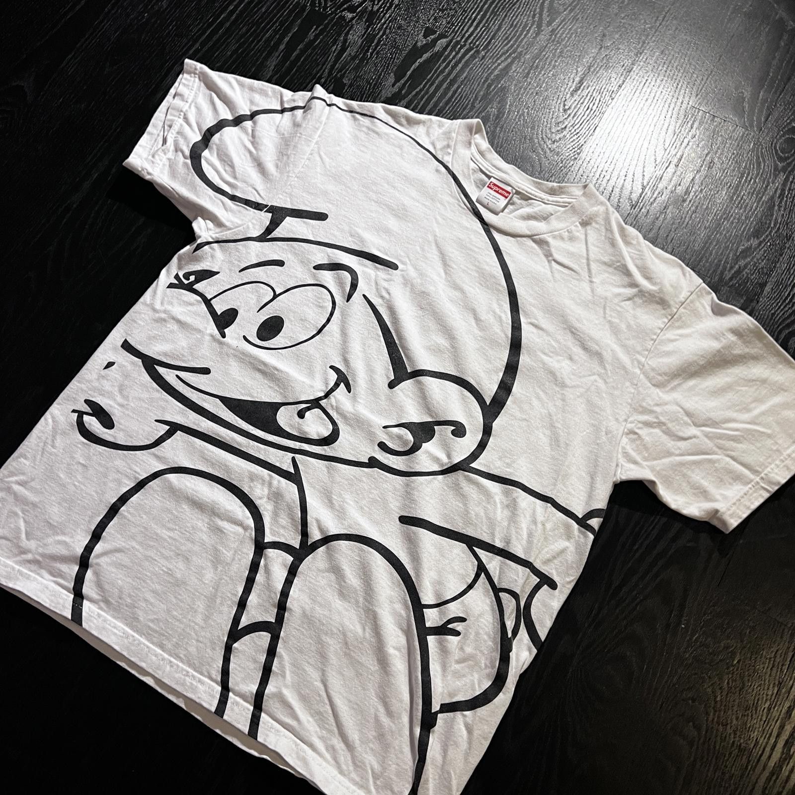 Supreme Supreme Smurfs Tee Shirt White Size US L / EU 52-54 / 3 - 2 Thumbnail