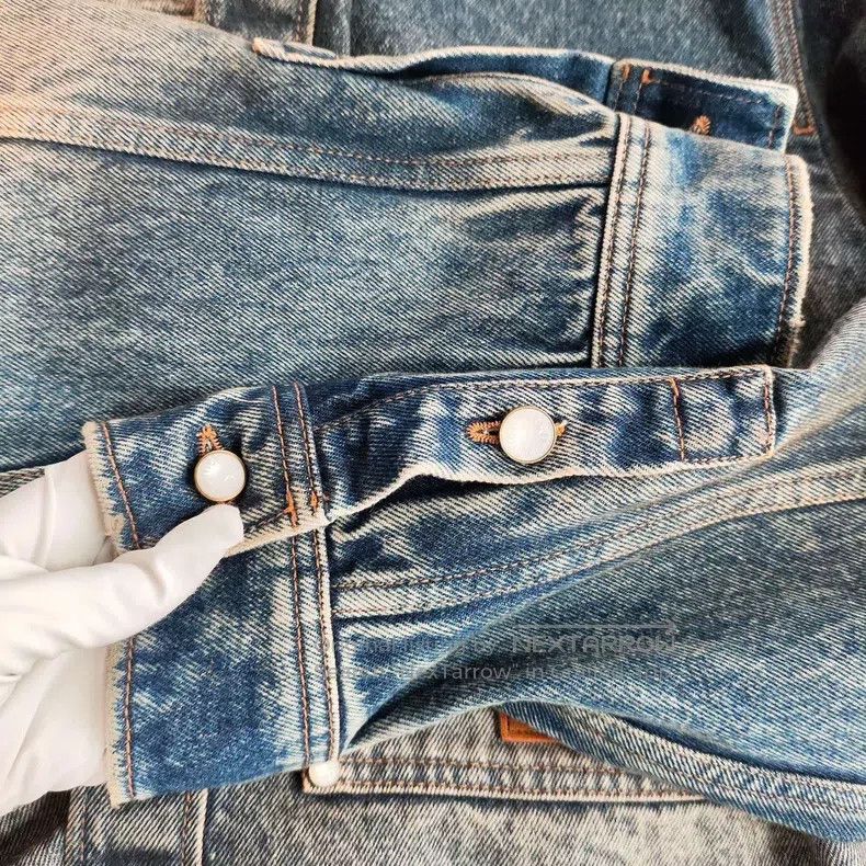 Louis Vuitton Louis Vuitton Washed Gradient Denim Jacket Size US S / EU 44-46 / 1 - 6 Thumbnail