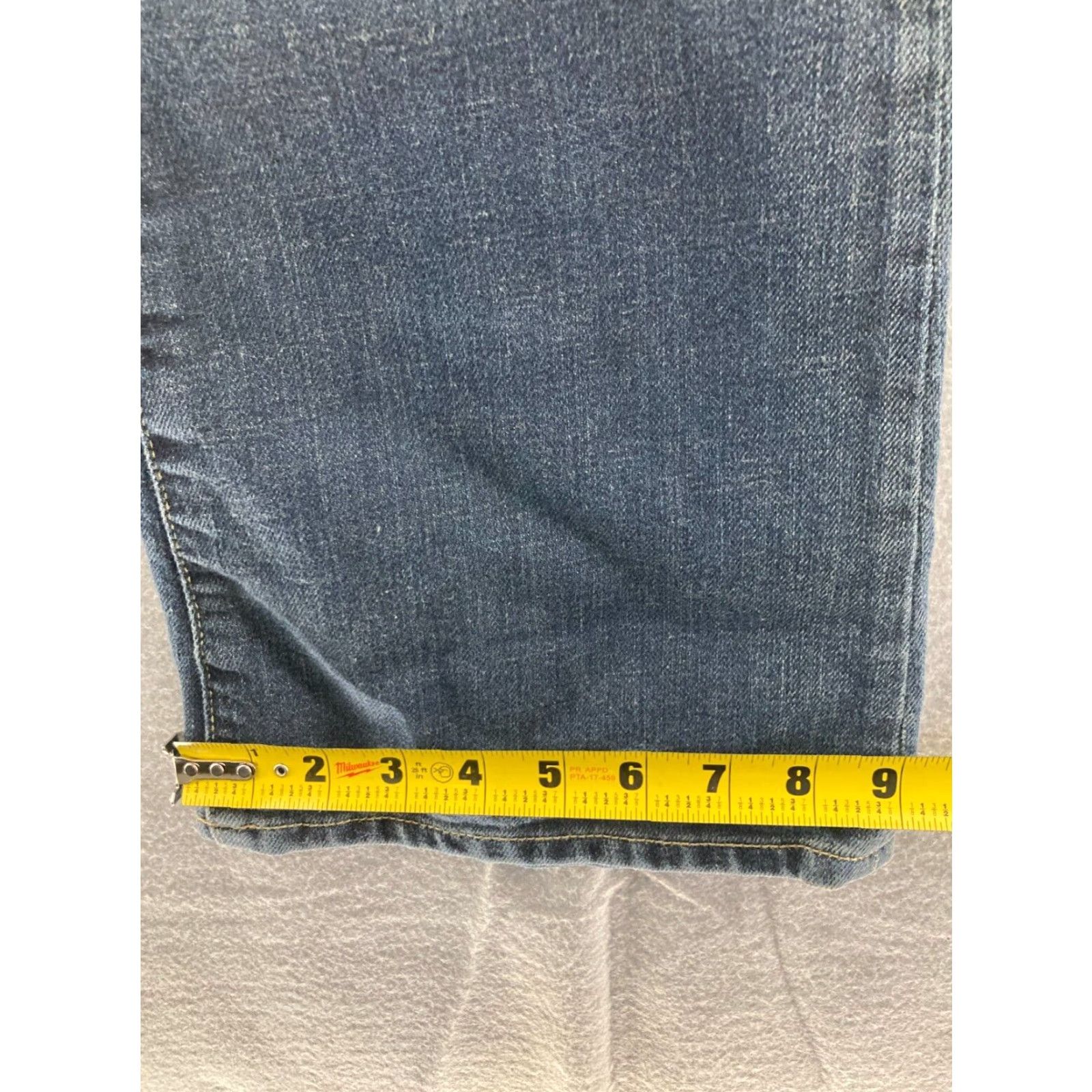 Gap GAP Jeans Womens 14 Regular Original Flare Blue Denim High Rise Jeans Size 36" / US 14 / IT 50 - 6 Thumbnail