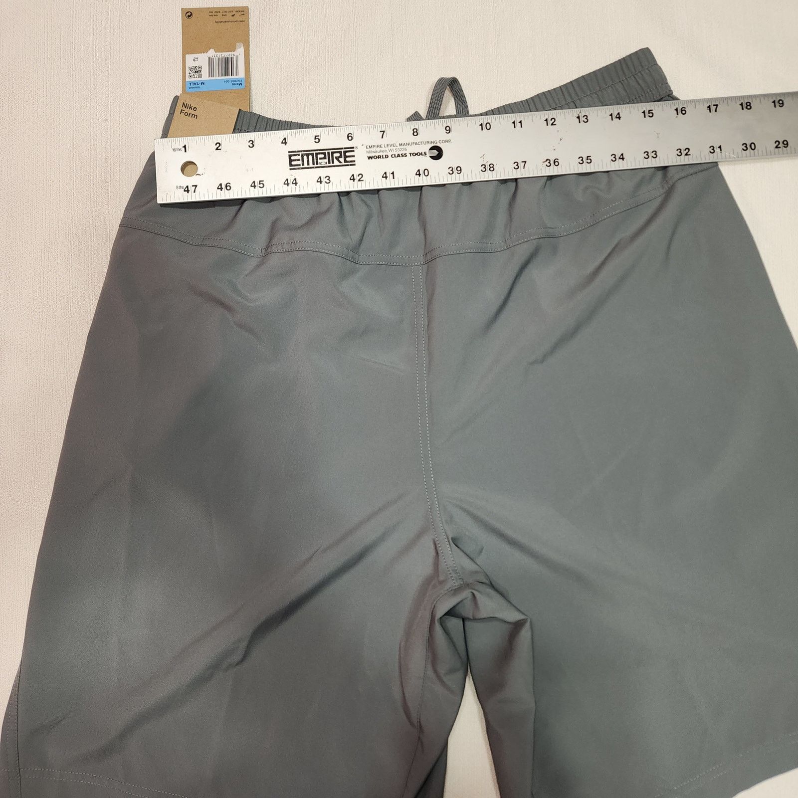 Nike Nike Form dri-fit gray men's shorts size medium tall NWT Size US 26 / EU 42 - 7 Thumbnail