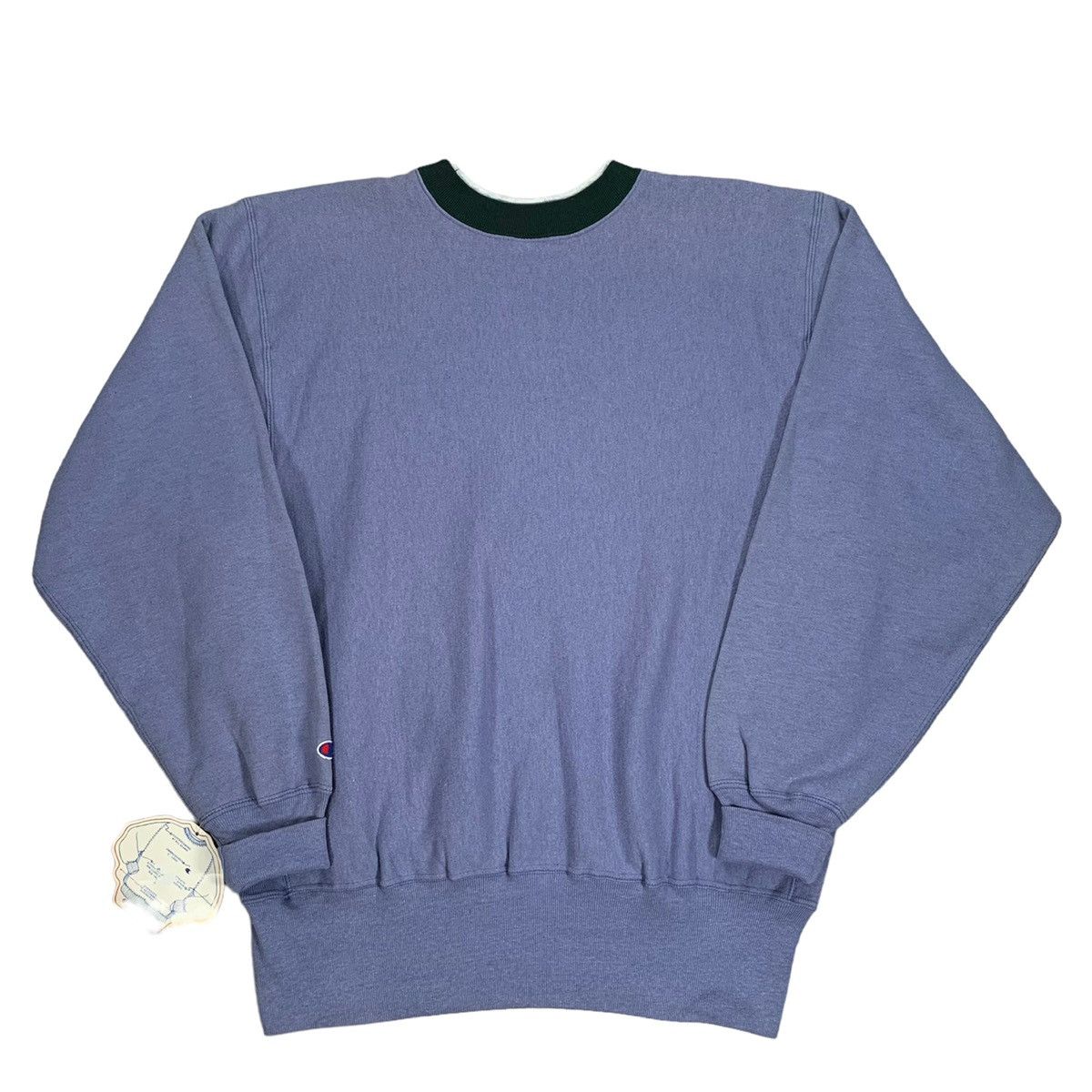 Champion Vintage 90s Champion Reverse Weave Elbow Patch Sweatshirt Size US XL / EU 56 / 4 - 4 Thumbnail
