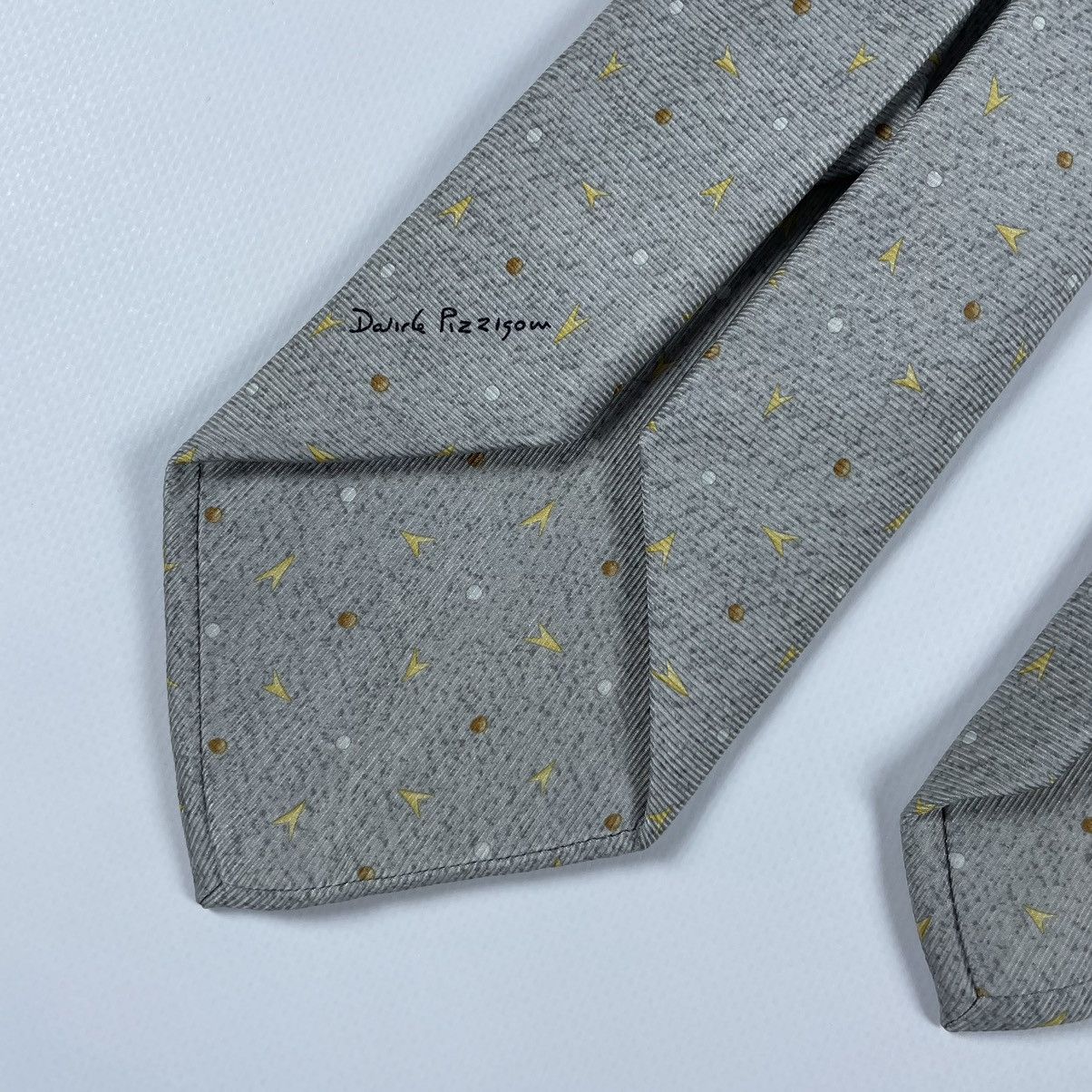 Bvlgari BVLGARI Davide Pizzigoni Designer Silk Tie Size ONE SIZE - 7 Thumbnail