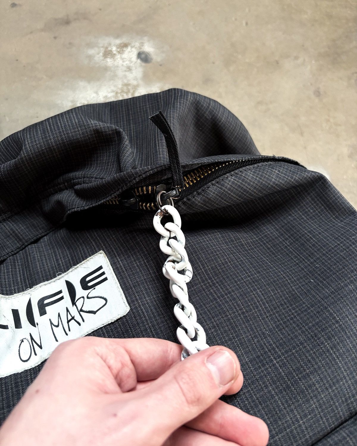 Raf Simons F/W20 LIFE ON MARS CHECKED BACKPACK Size ONE SIZE - 6 Thumbnail