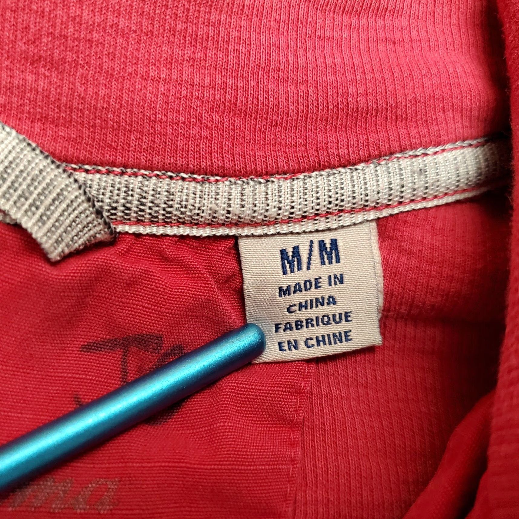 Tommy Bahama Tommy Bahama Sweater Men M Red Pima Cotton Tencel Blend Long Sleeve 1/4 Zip Embroidered Logo Knit Solid Casual Golf Walking Mens Size US M / EU 48-50 / 2 - 6 Thumbnail