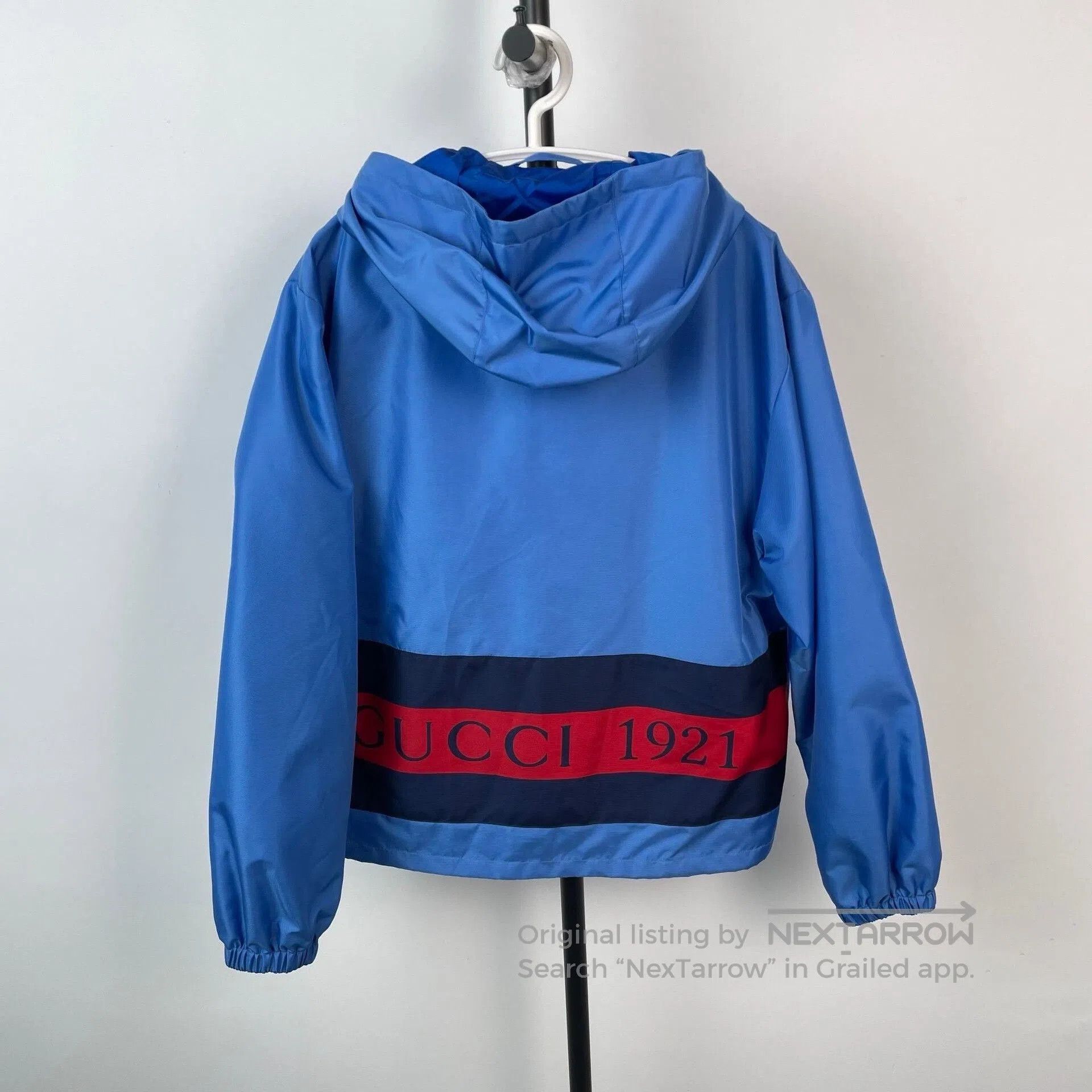 Gucci Gucci Blue Hooded Jacket Size 46. Size US S / EU 44-46 / 1 - 2 Thumbnail