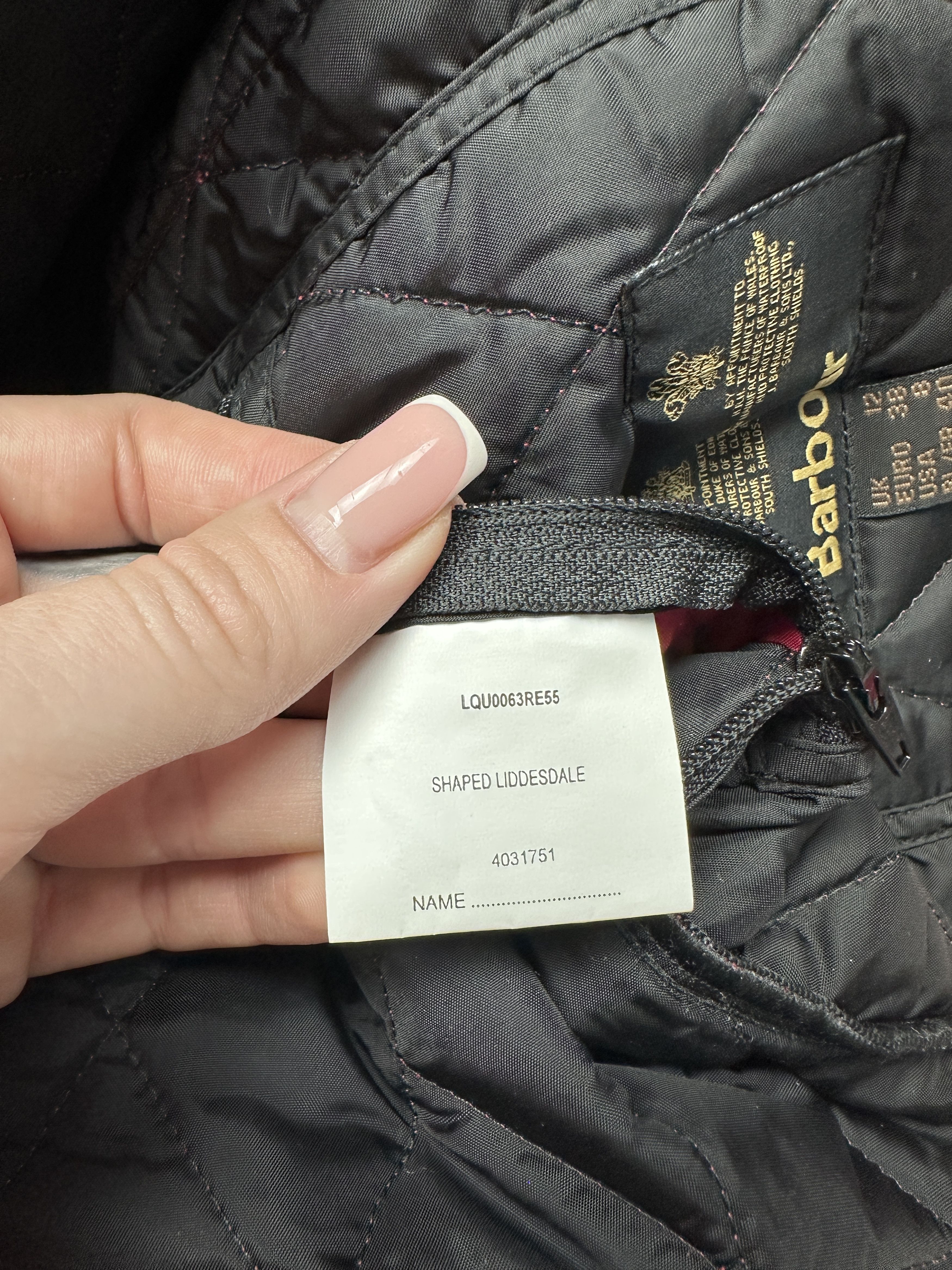 Barbour Barbour Womens Shaped Liddesdale Quilted Jacket Size M / US 6-8 / IT 42-44 - 6 Thumbnail