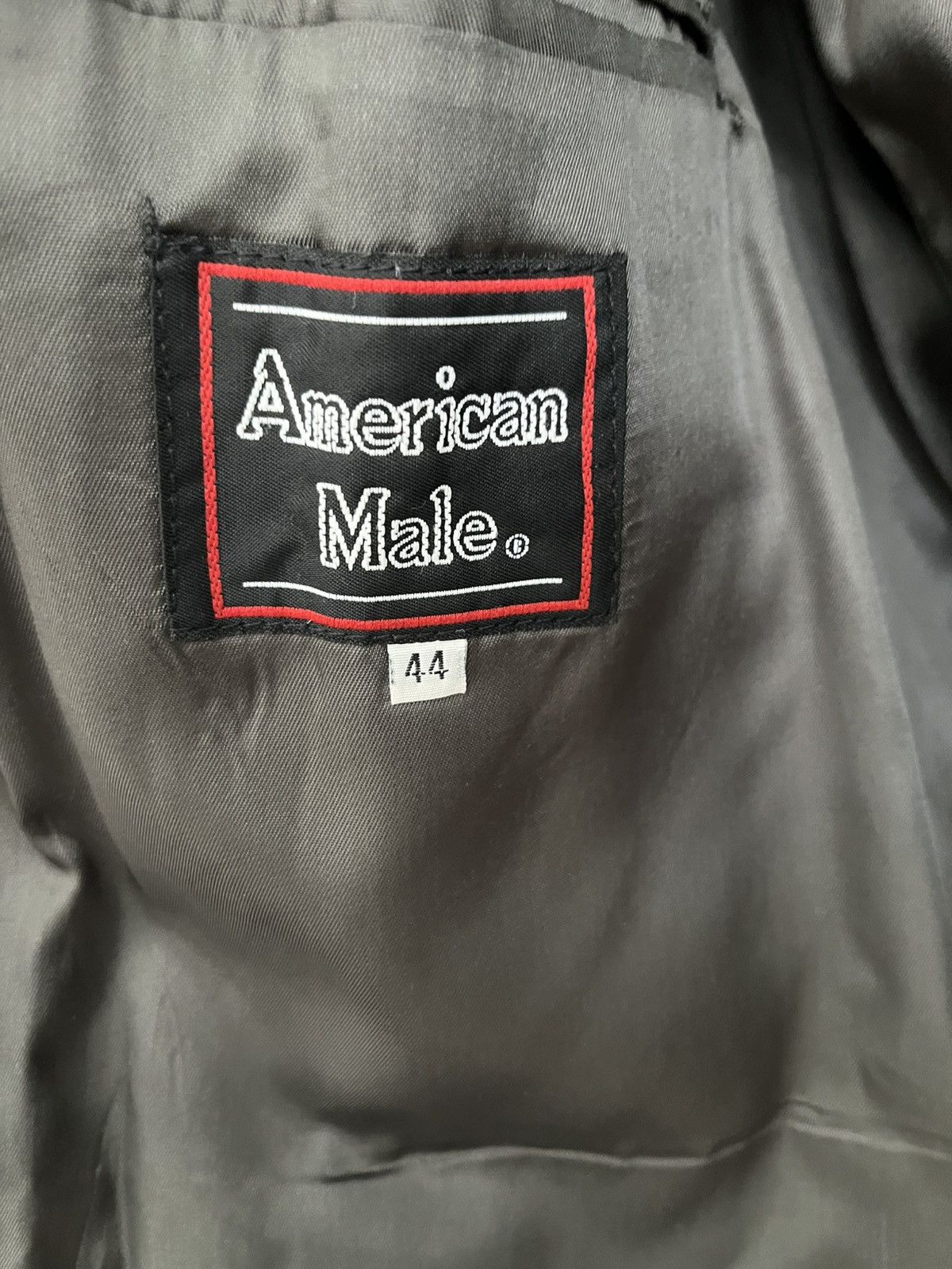 Vintage Vintage Gray Wool American Male Overcoat Size US L / EU 52-54 / 3 - 4 Thumbnail