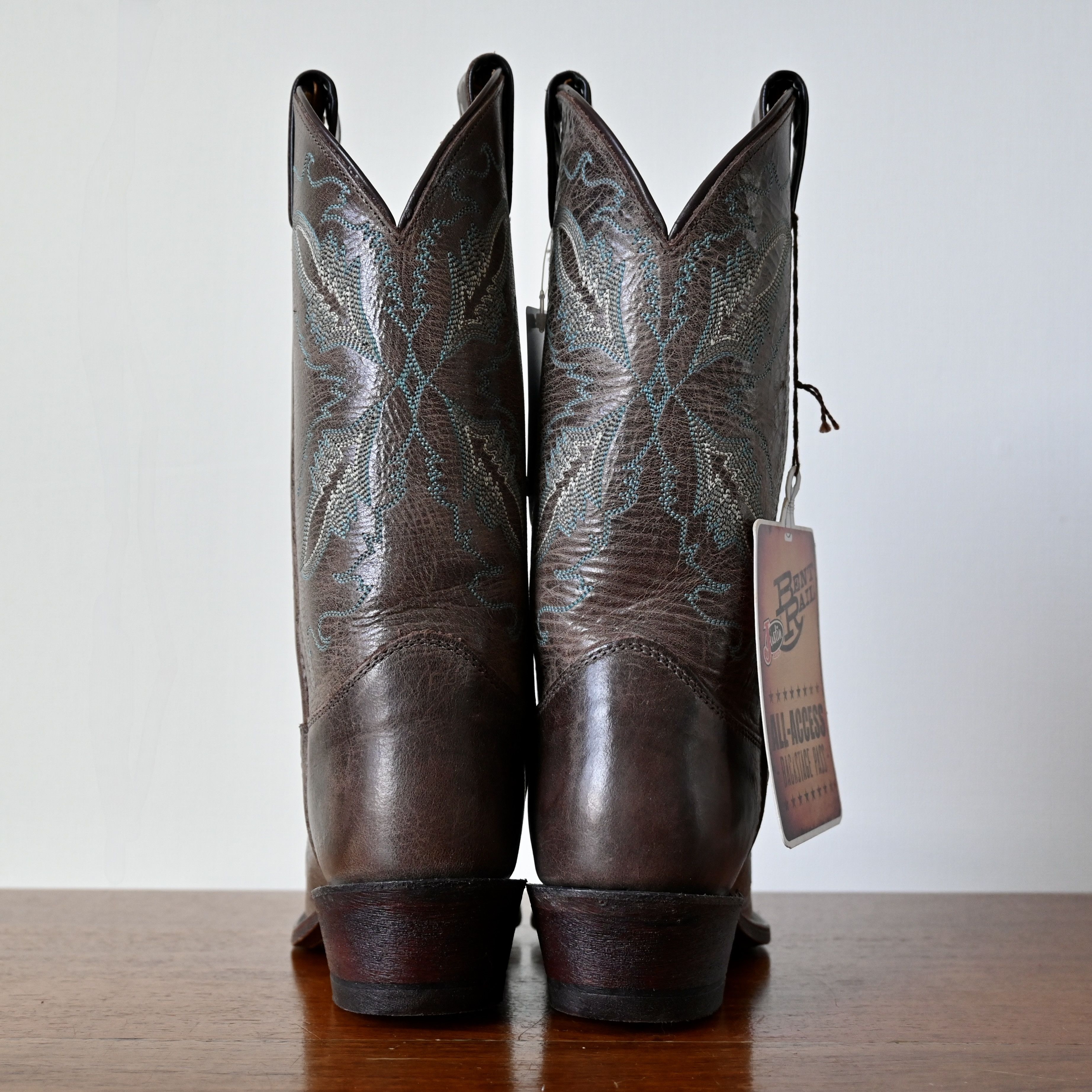 Justin Boots Justin Boots BRL106 Bent Rail Western Boot, ladies 7.5B Size US 7.5 / IT 37.5 - 3 Thumbnail