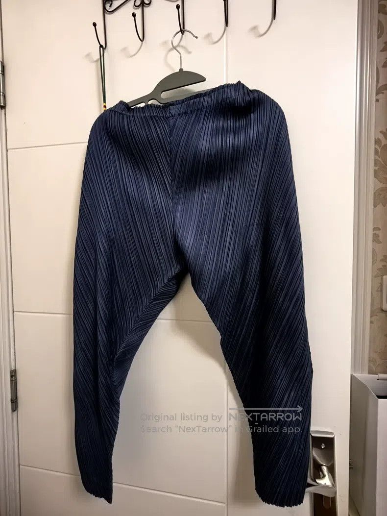 Issey Miyake Issey Miyake Blue Long Pants Size 25" / US 0 / IT 36 - 1 Thumbnail