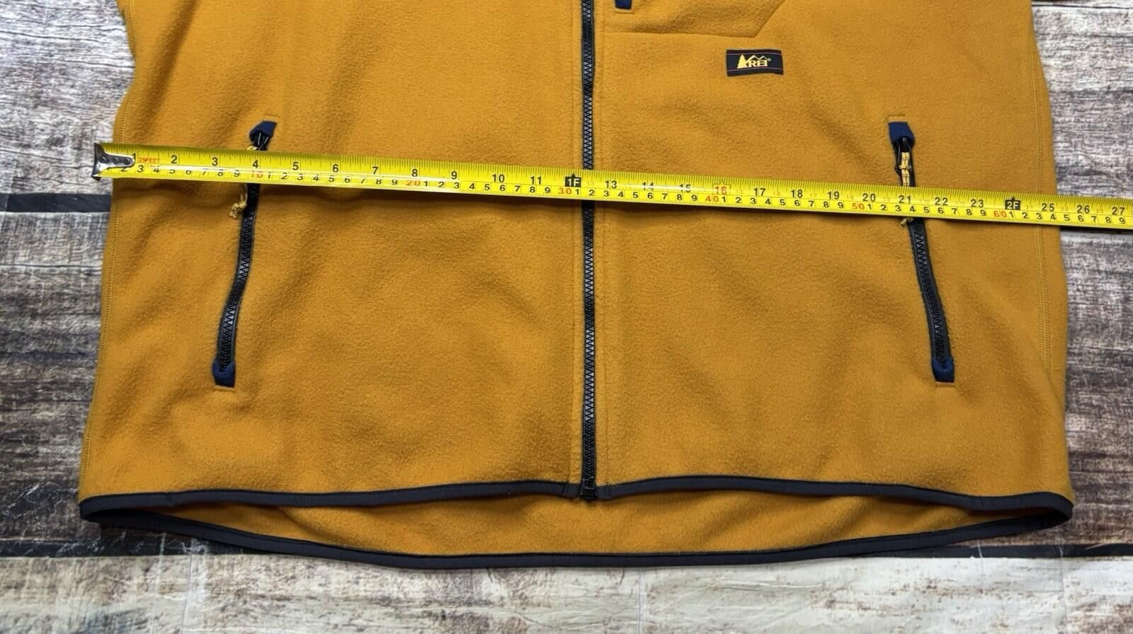 Other Rei Co-op Jacket Mens XL Polartec Fleece Full Zip Mustard Size US XL / EU 56 / 4 - 11 Thumbnail