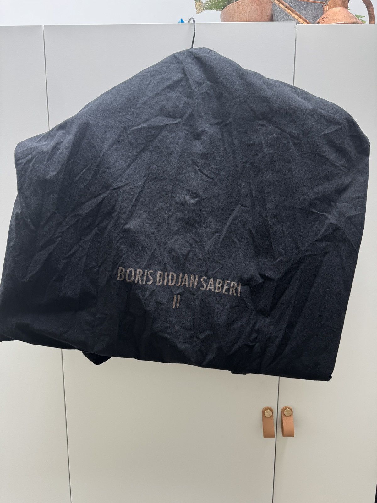 Boris Bidjan Saberi GARMENT BAG - FULL SIZE WITH ZIPPER Size ONE SIZE - 6 Thumbnail