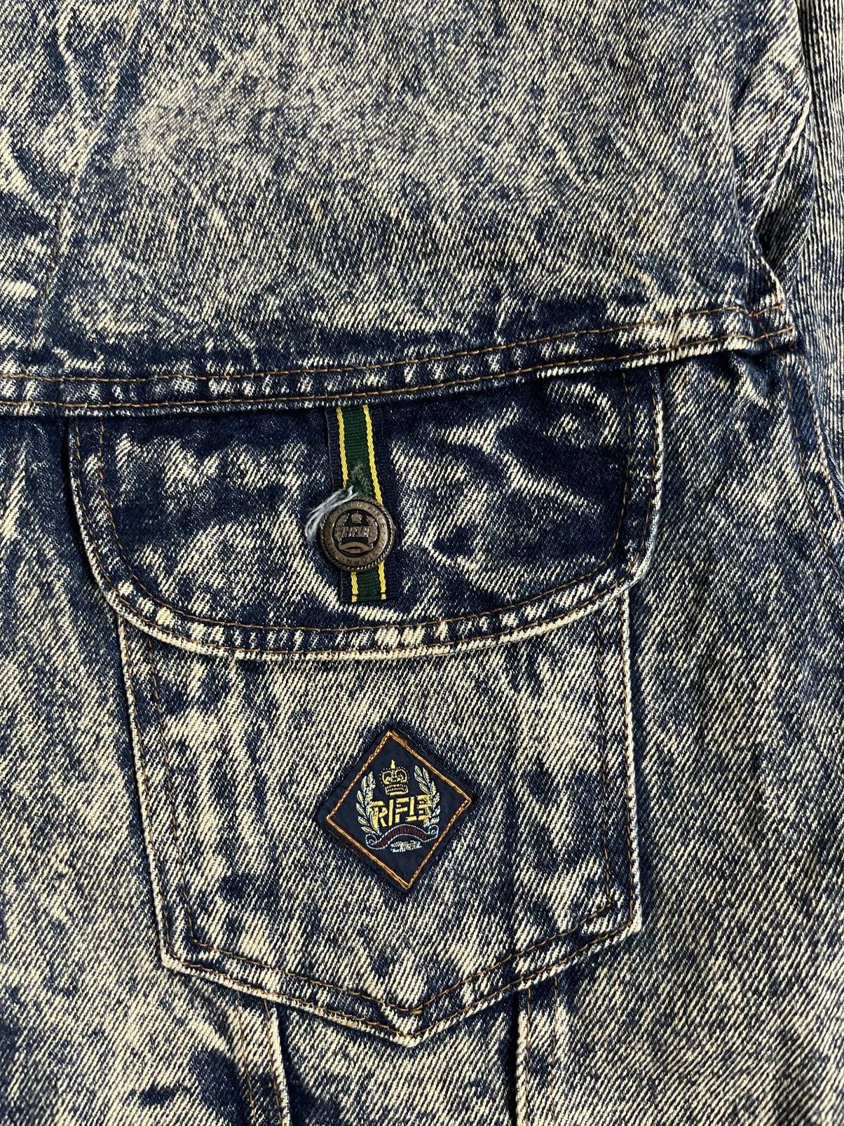 RIFLE Vintage Rifle Denim Jacket Size US L / EU 52-54 / 3 - 7 Thumbnail