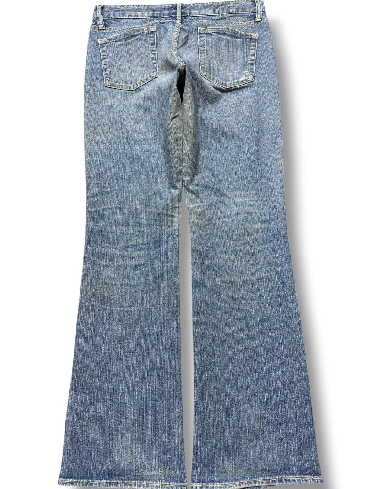 Uniqlo Vintage Uniqlo Flare Bootcut Faded Denim Size US 31 - 4 Thumbnail