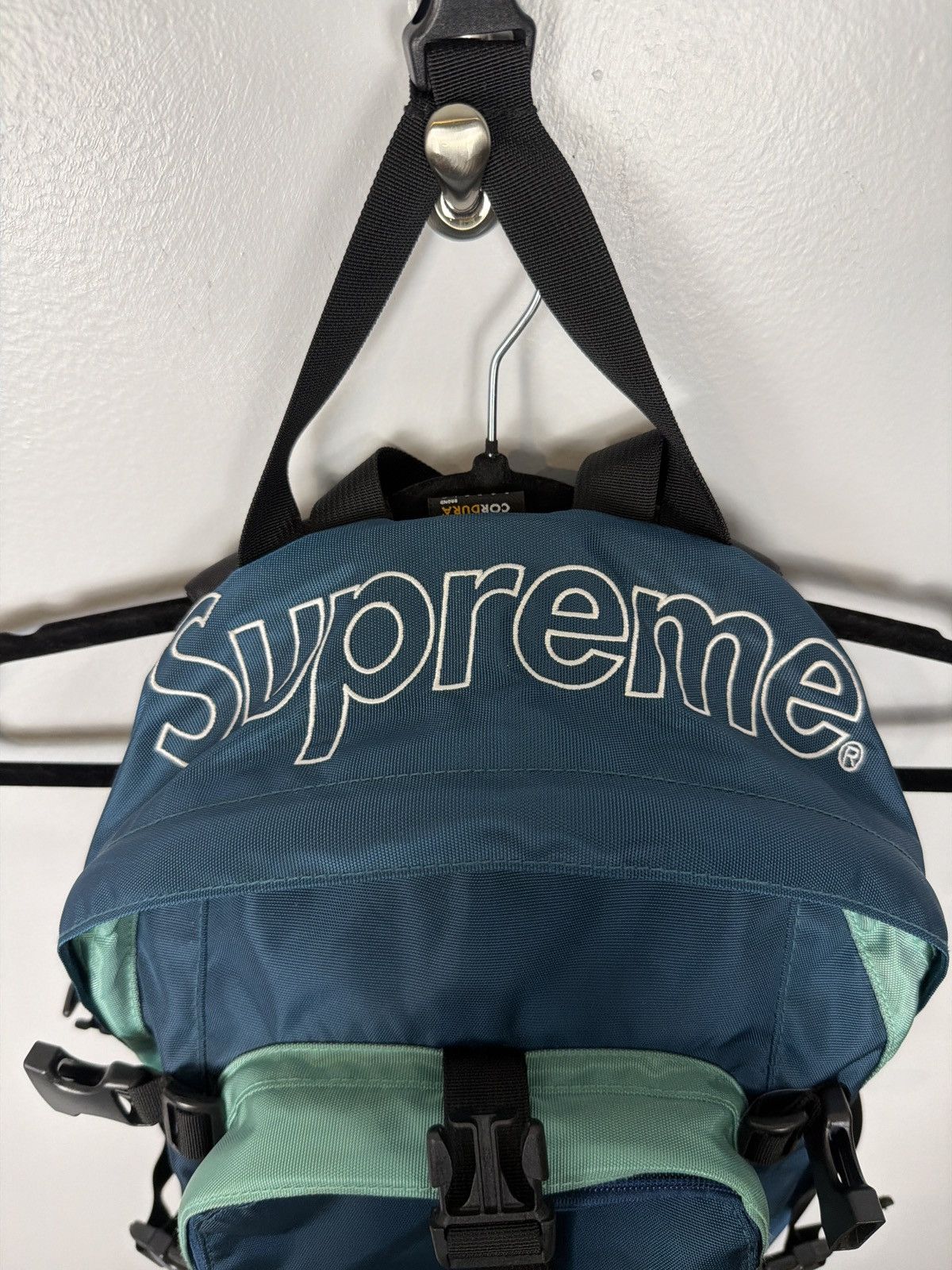 Supreme Supreme FW19 Cordura Backpack Dark Teal Size ONE SIZE - 6 Thumbnail
