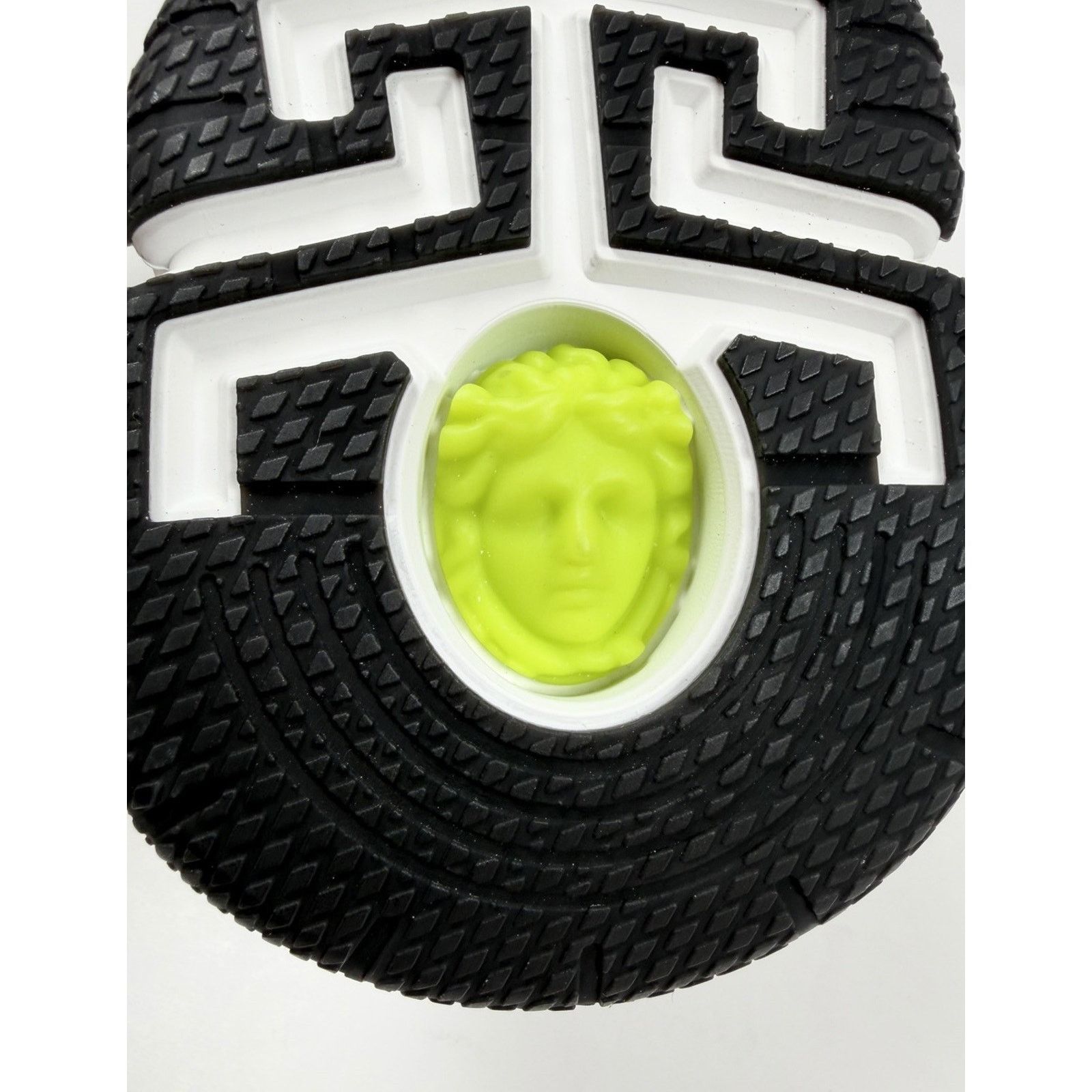 Versace Size 40EU/7US - Versace Trigreca Silver Blue Sneakers NEW! Size US 7 / EU 40 - 9 Thumbnail