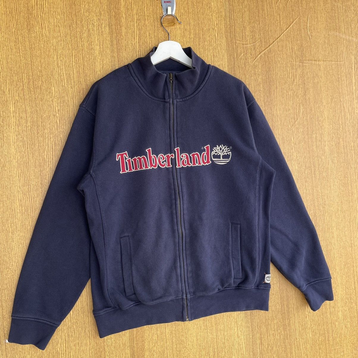 Timberland Vintage Timberland Zipper Sweatshirt Size US S / EU 44-46 / 1 - 2 Thumbnail