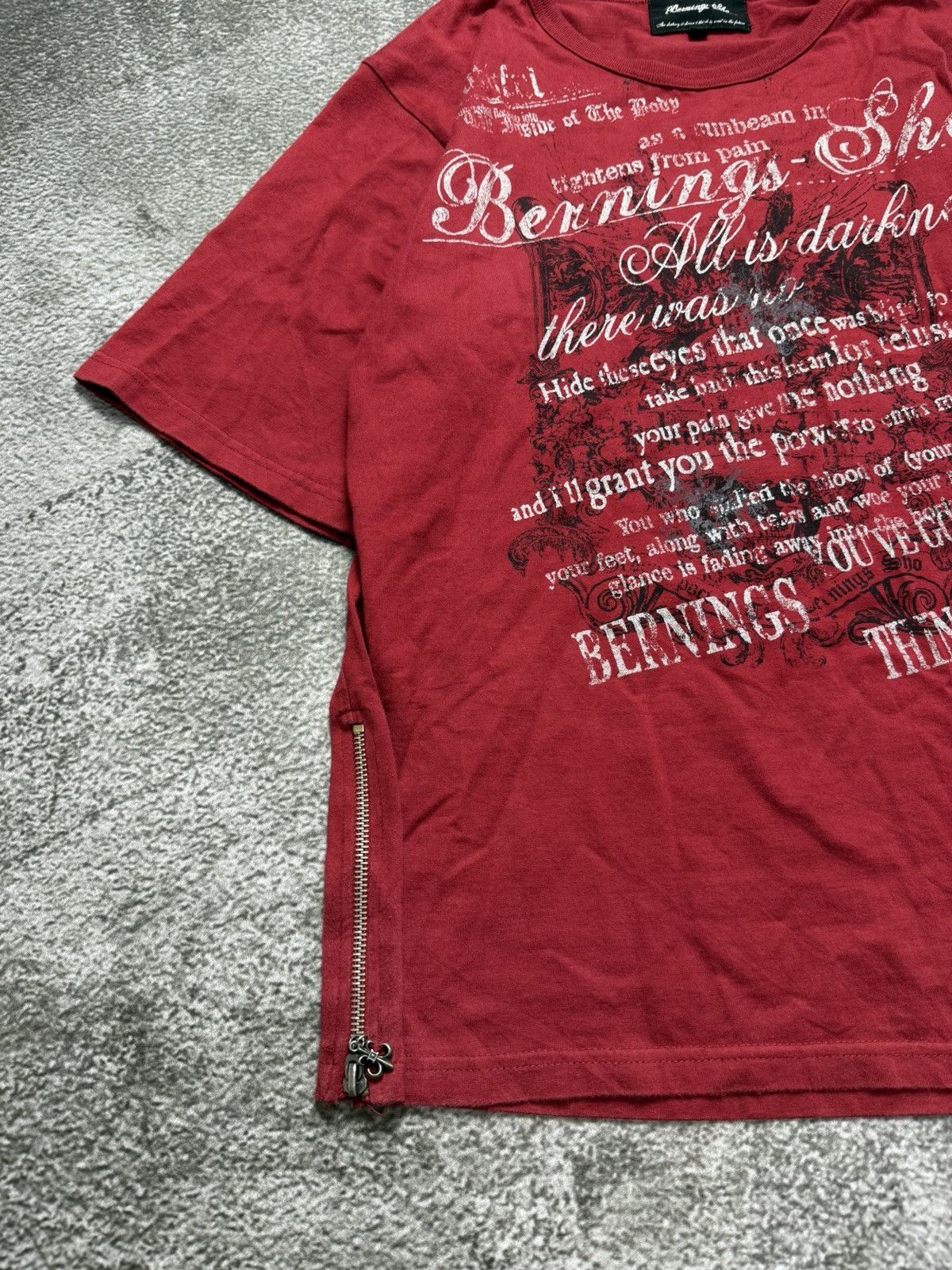 14th Addiction BERNINGS SHO CRAZY POEM SHIRT Size US M / EU 48-50 / 2 - 3 Thumbnail