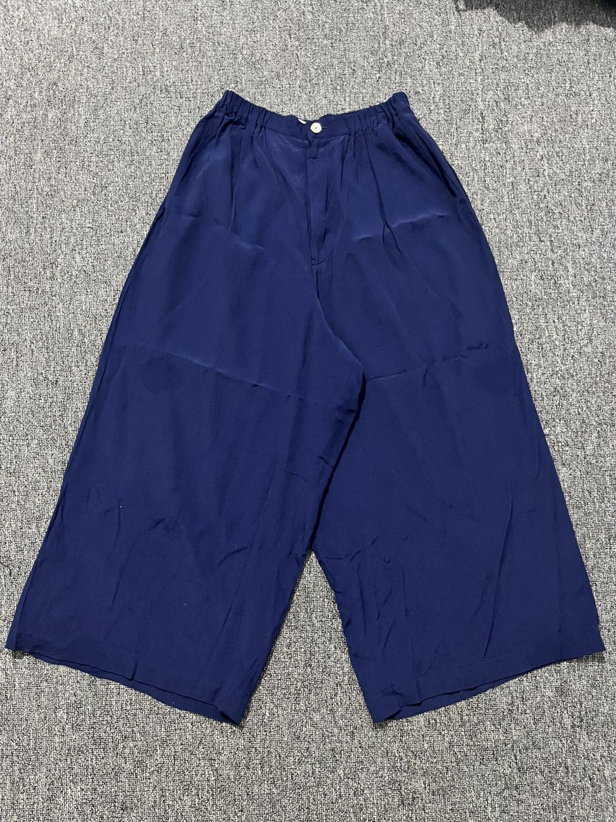 Issey Miyake rare issey miyake superwide linen pants Size US 31 - 1 Thumbnail