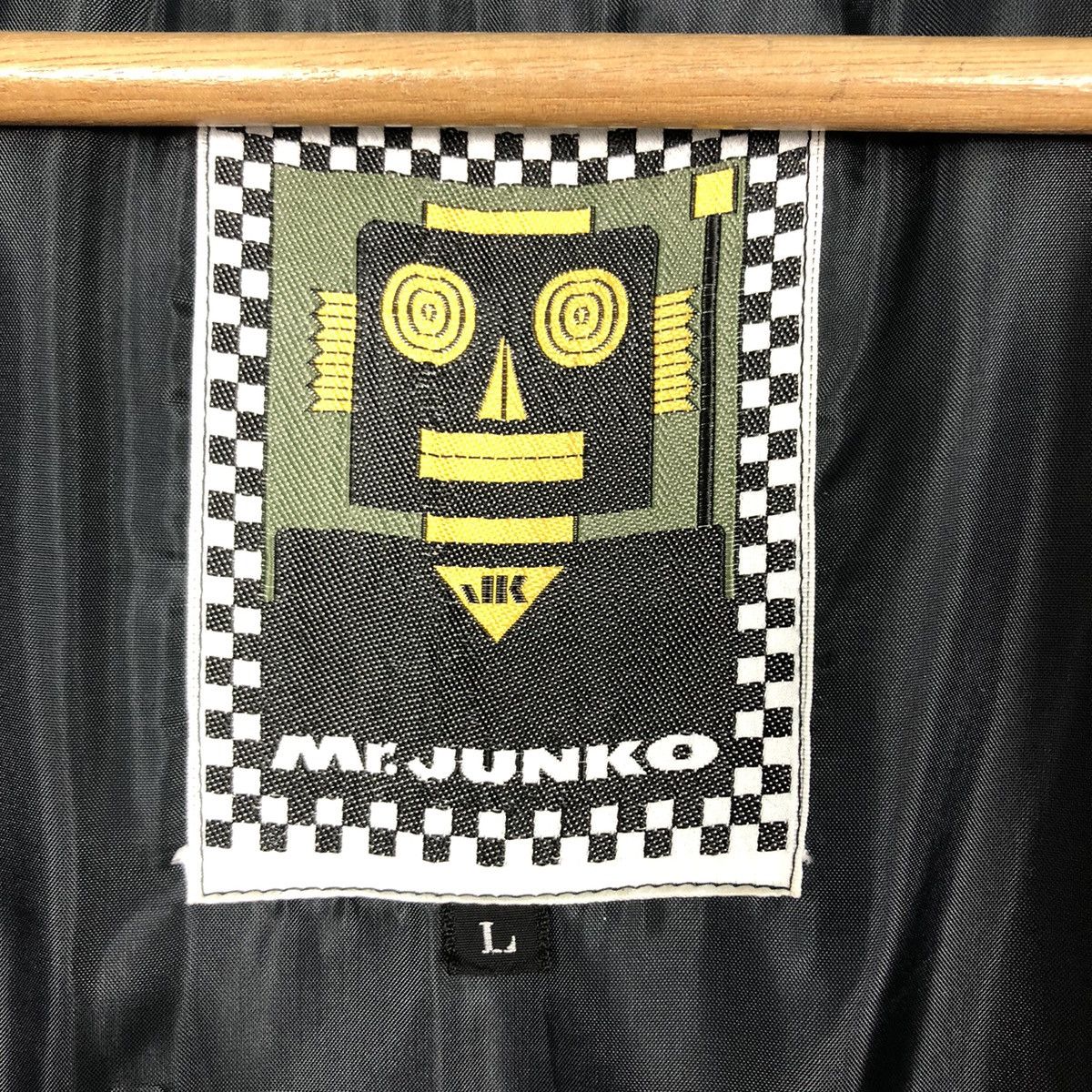 Japanese Brand Vintage Mr. JUNKO 90s Pop-Art Letter Print Bomber Jacket Size US L / EU 52-54 / 3 - 19 Thumbnail