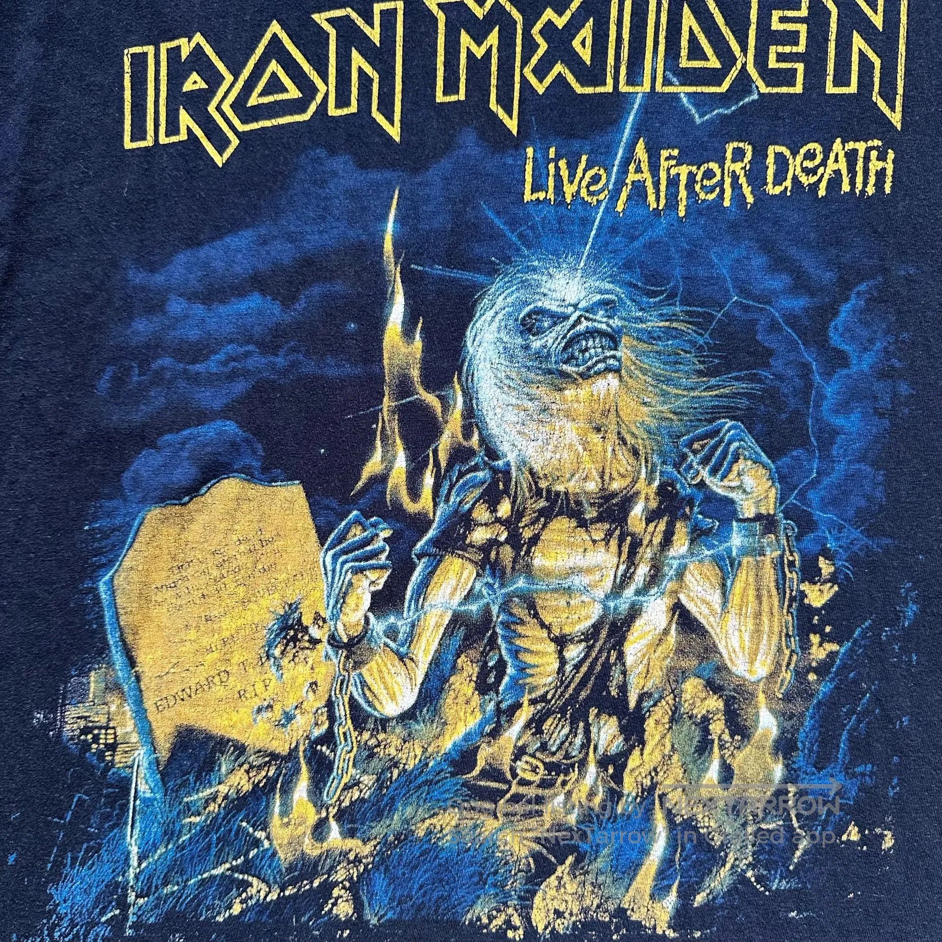 Vintage Vintage Iron Maiden 90s Boxy Top. Size US XXL / EU 58 / 5 - 4 Thumbnail
